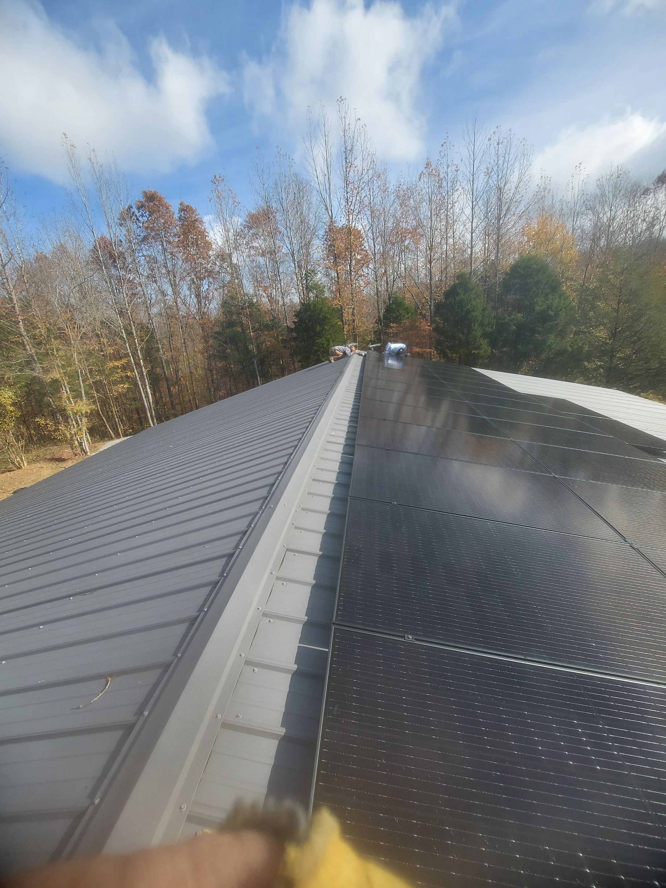Project in Ashland City by Green Wave Solar 
