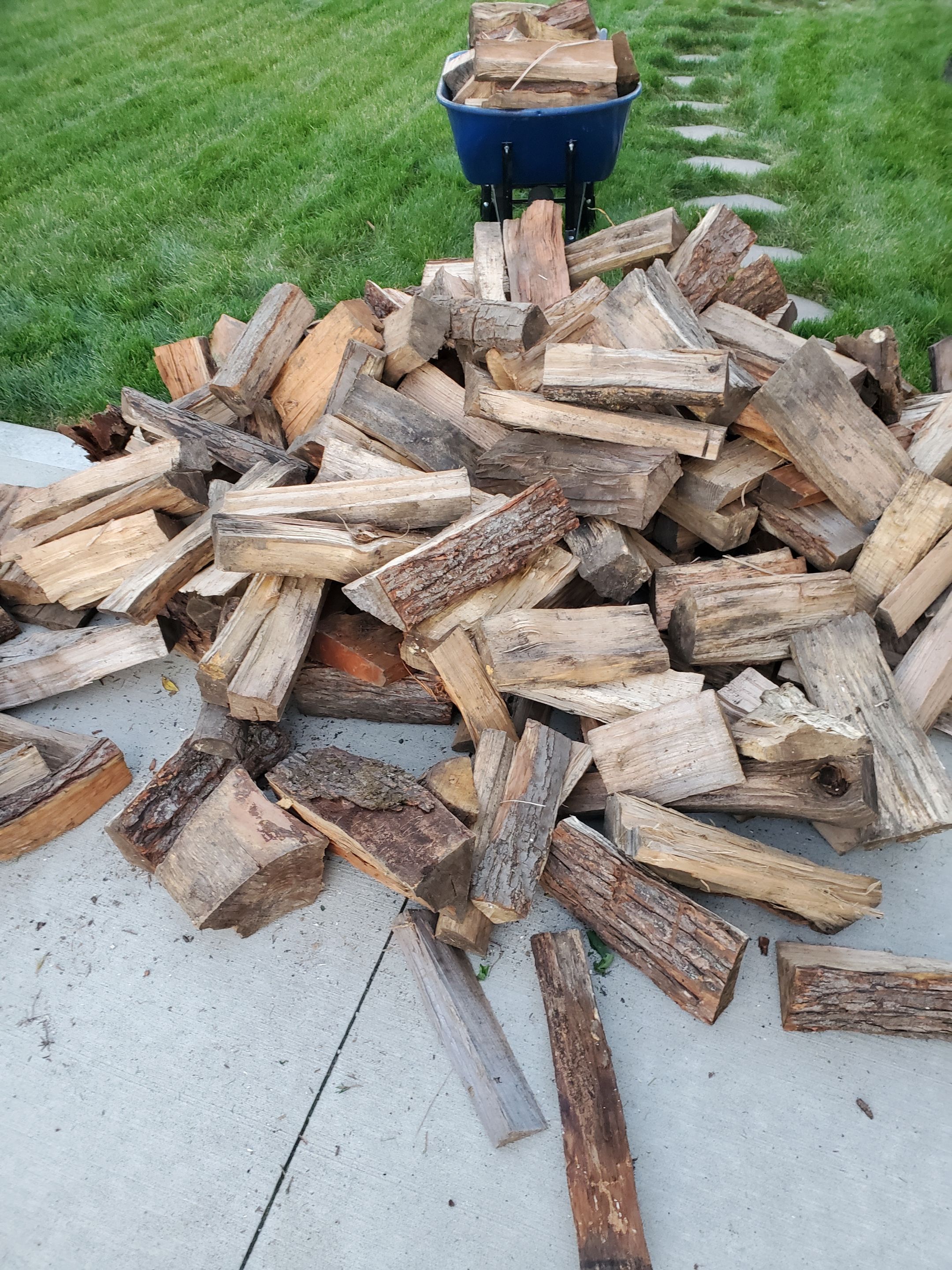 Firewood Delivery  using Seasoned Firewood by Mike Jones & Sons Tree Service LLC 