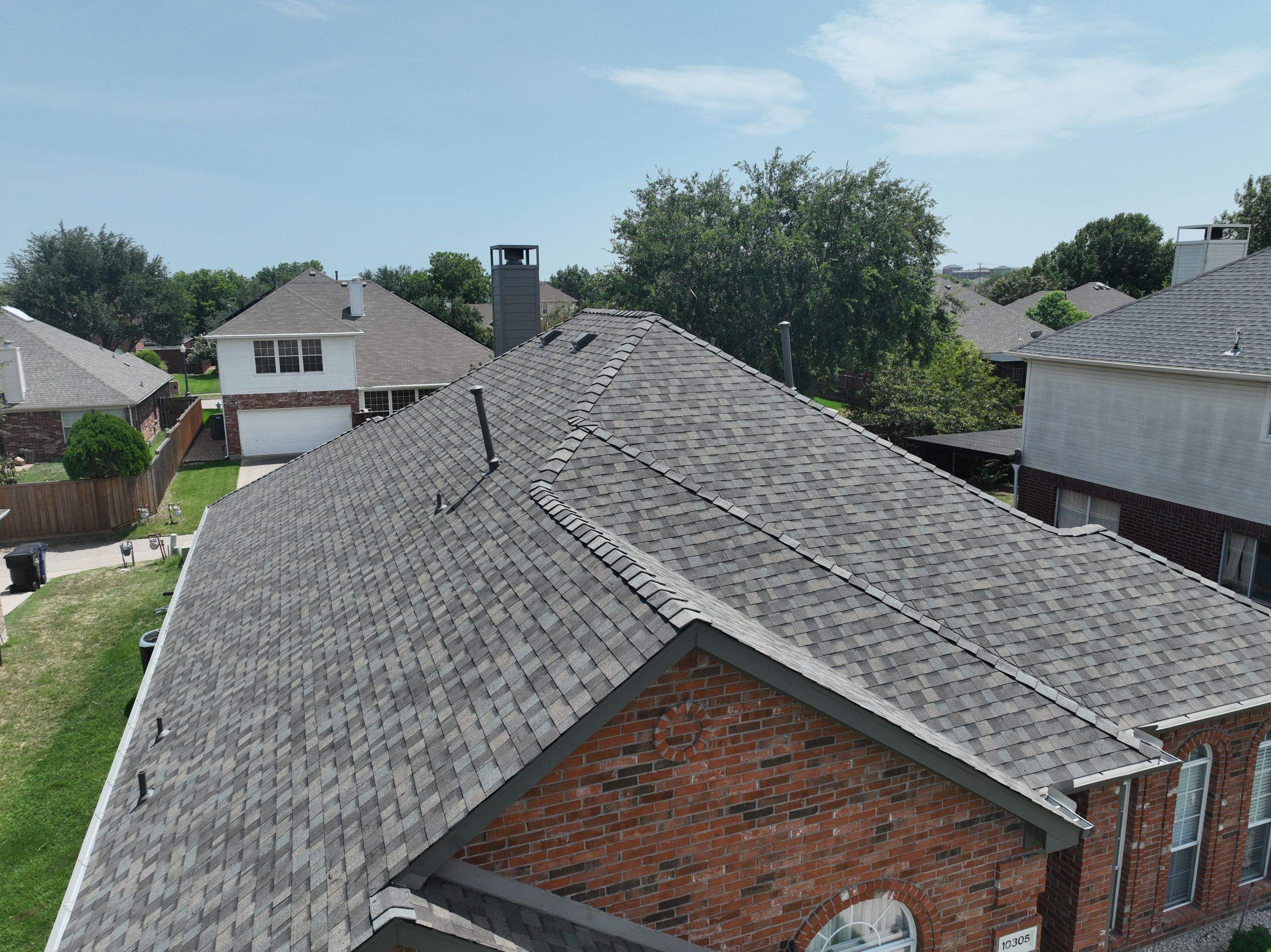 Residential Roofing Installation using CertainTeed Landmark MaxDef Weathered Wood by OneSource Roofing and Restoration