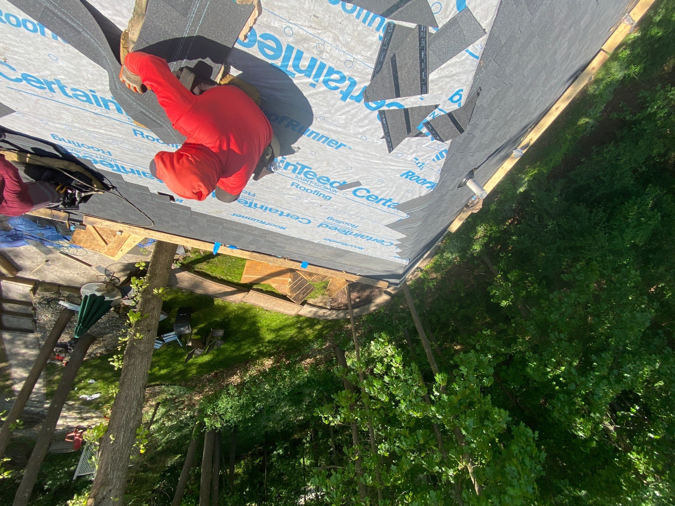 Roof Replacement using CertainTeed Landmark by 180 Contractors