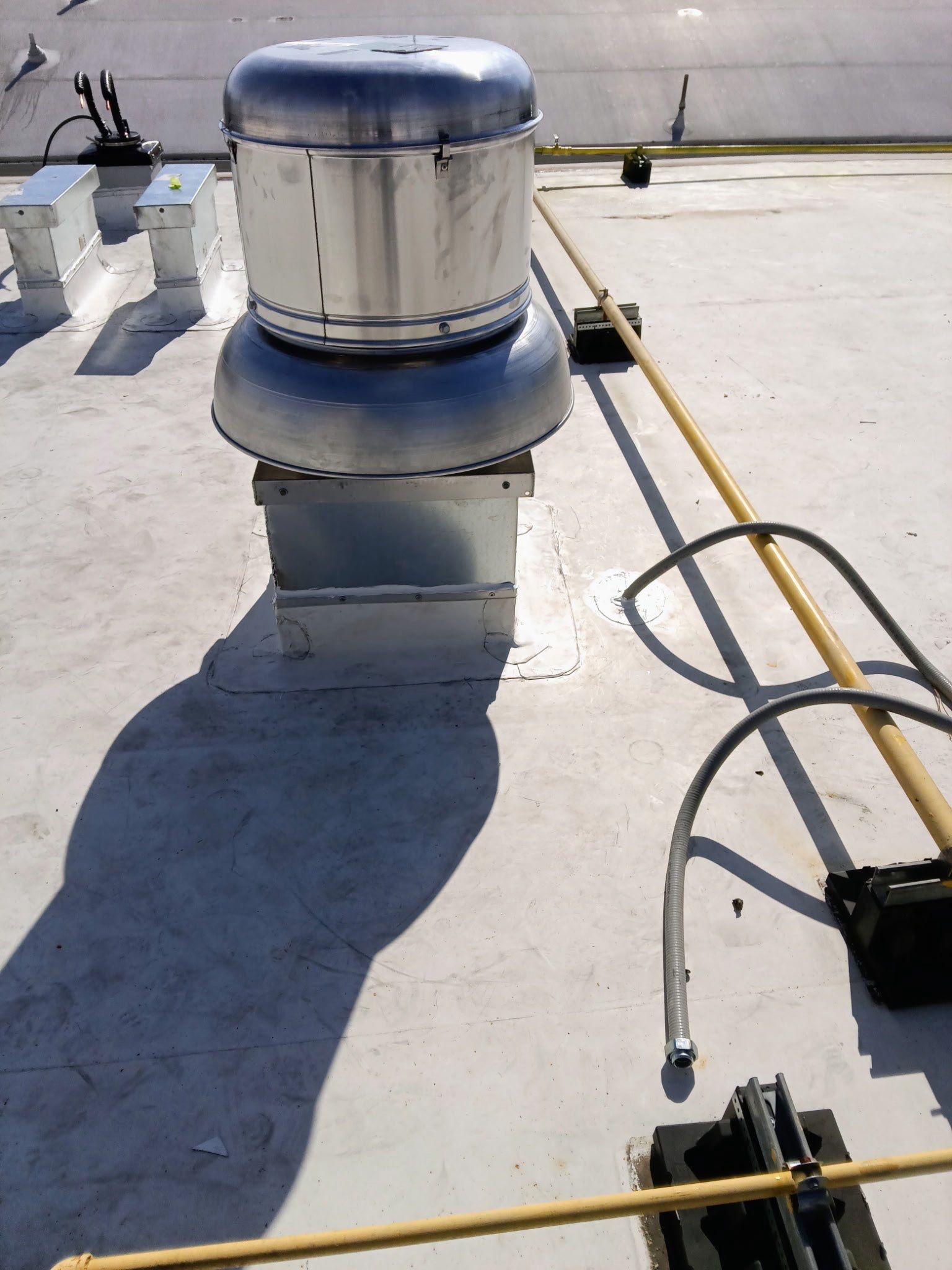 Commercial Roof HVAC Ductwork Assembly and Installation in Columbia by Exterior Genie, LLC