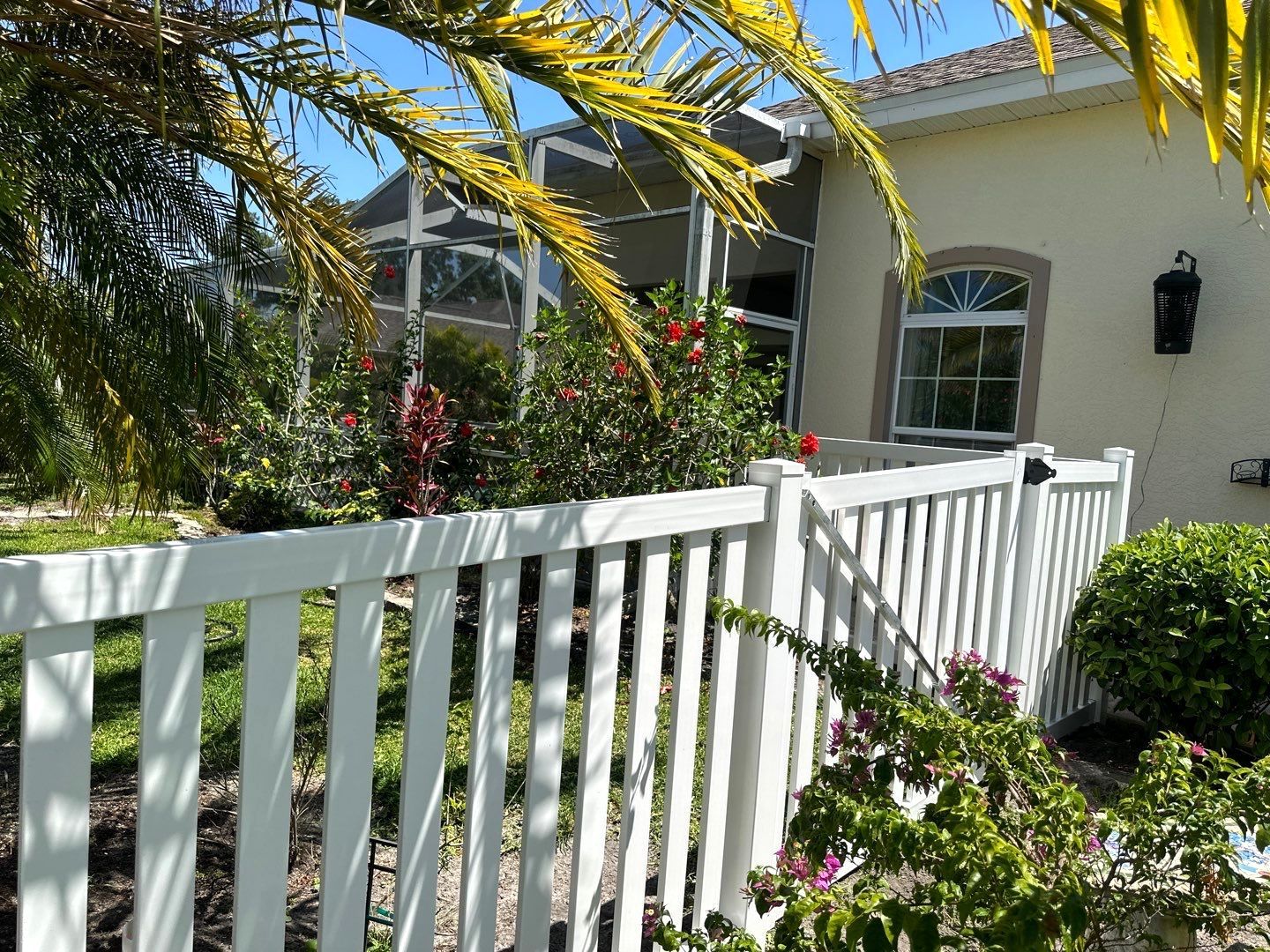 White Vinyl Picket Fence using 4Ft White Vinyl Picket Fence by Asap fence and gates, LLC