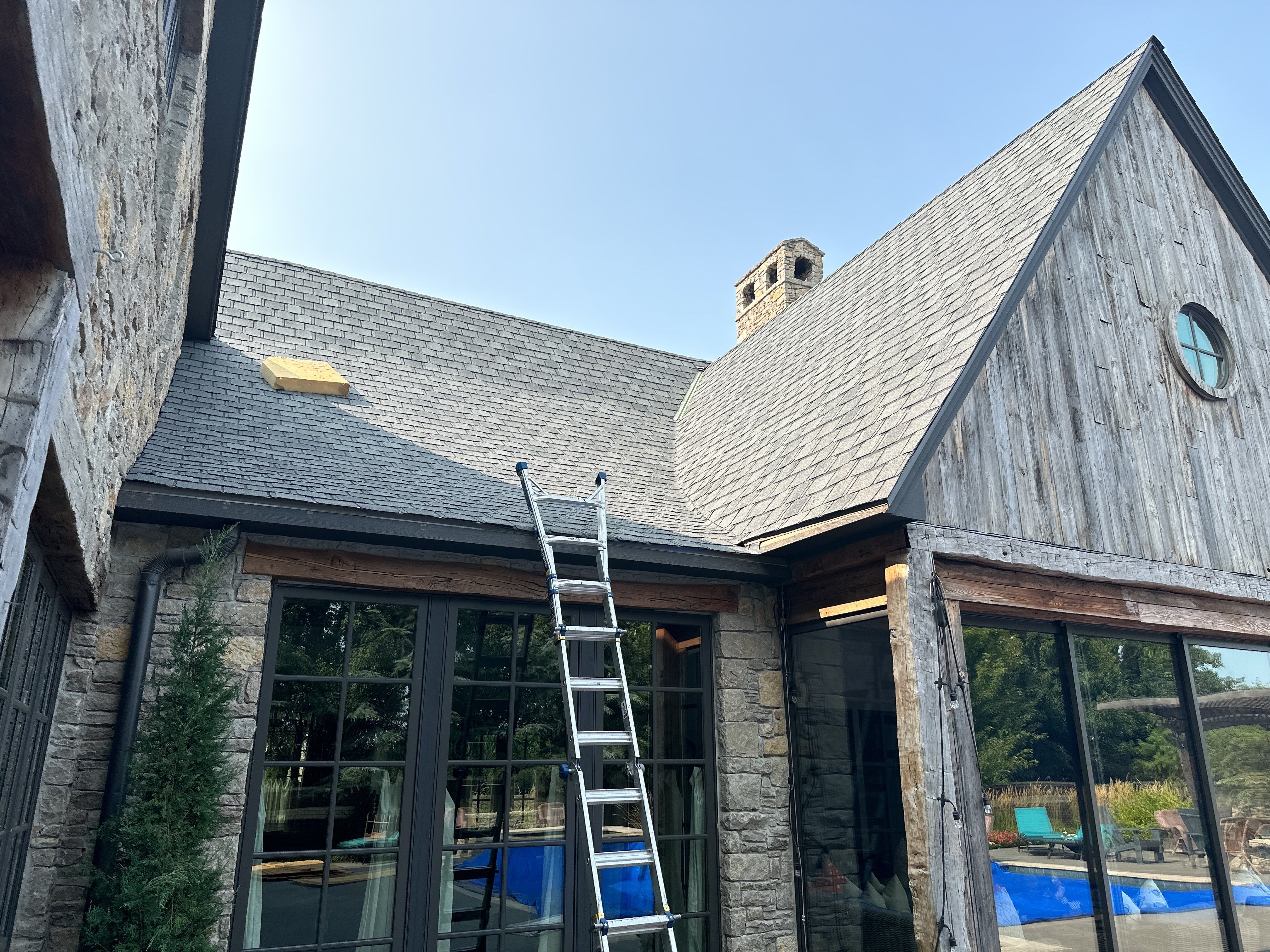 Reroof using Certainteed Belmont IR by Castillo Roofing