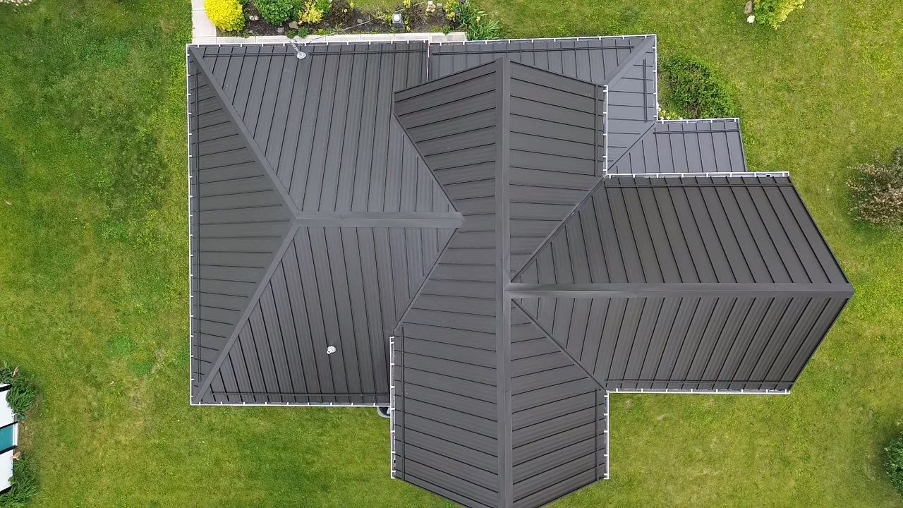 Standing Seam Metal Roof Transformation in Atlanta, IN by 4Ever Metal Roofing