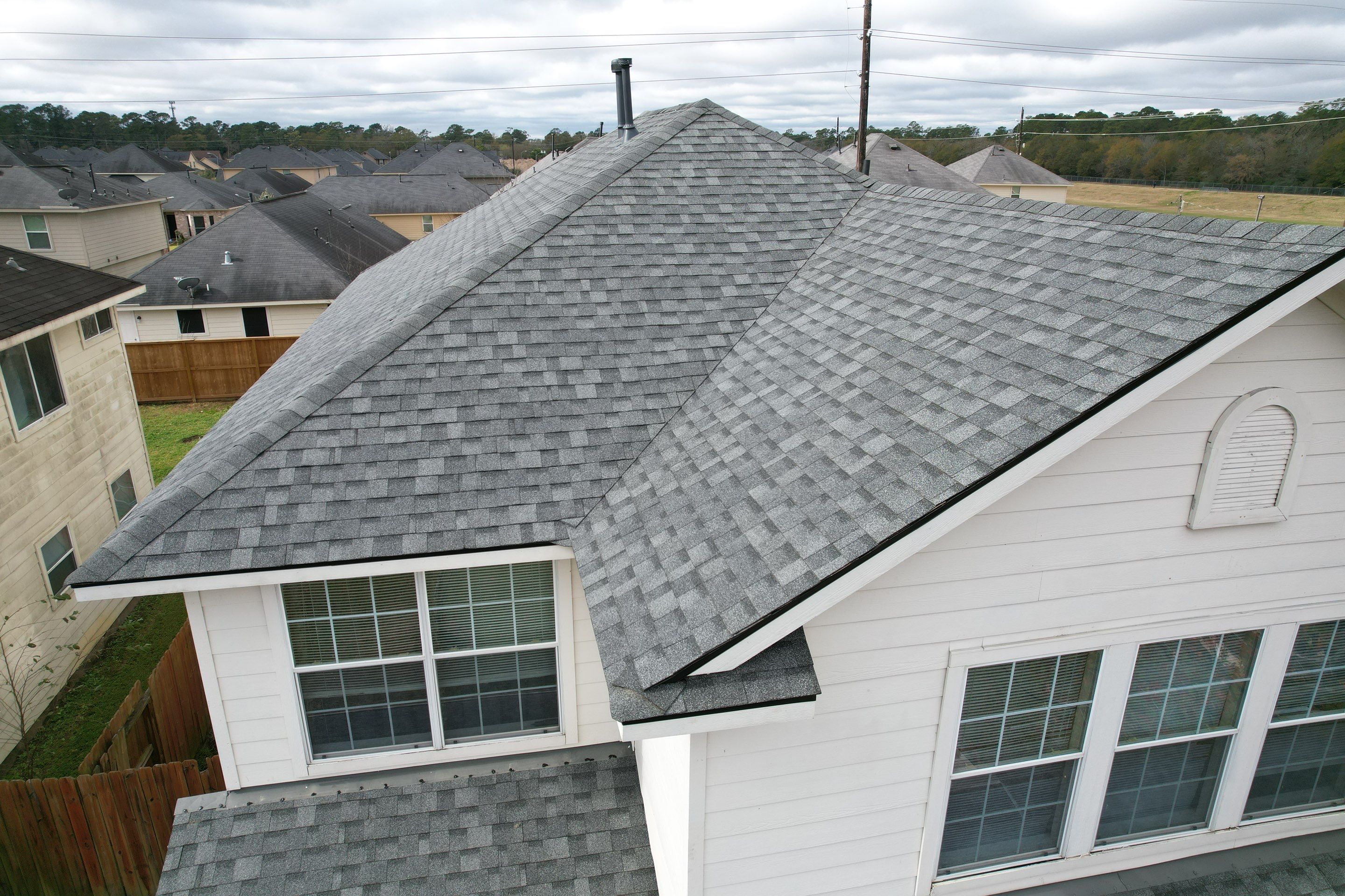 Silver Birch Shingles by Reimagine Roofing