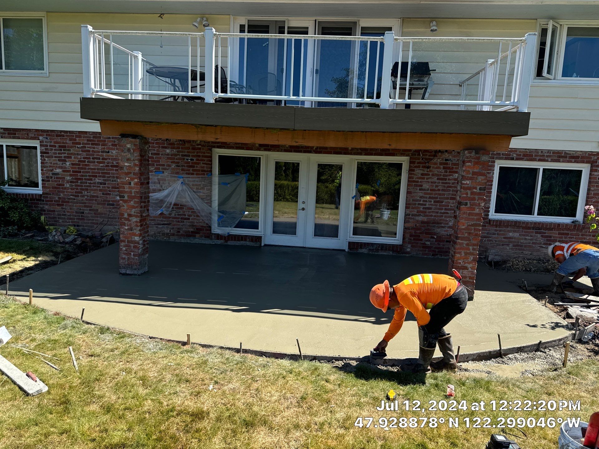 Susan | Concrete Patio by Jireh Asphalt & Concrete Inc 