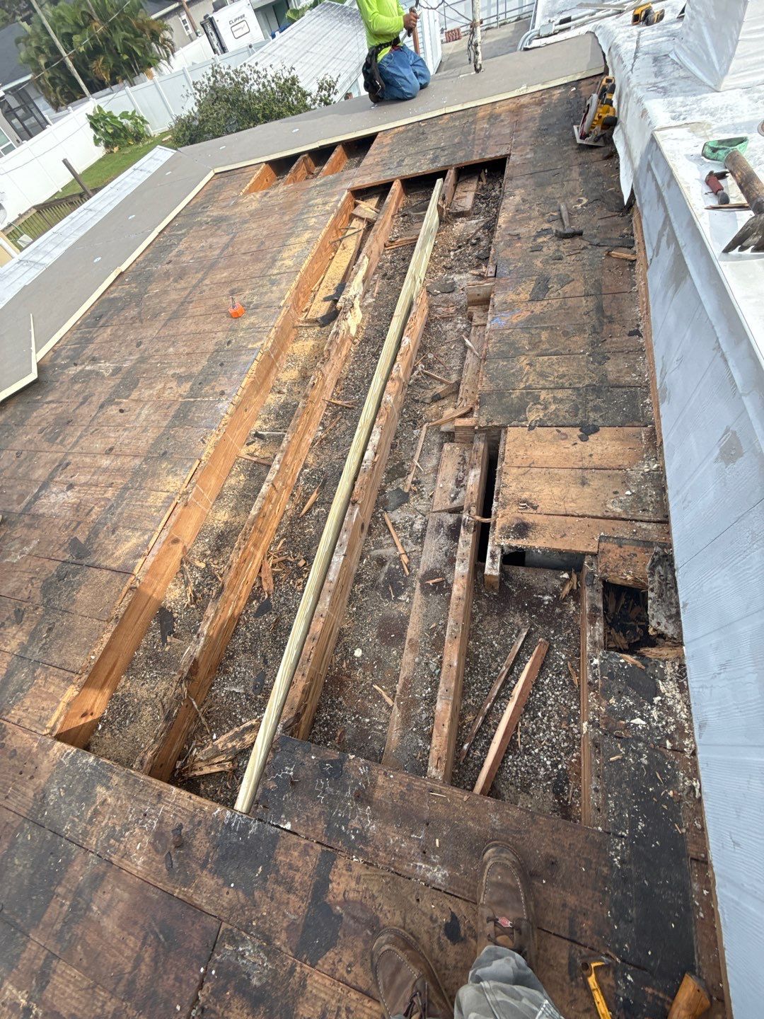 Project in St. Petersburg 33703 by Mitchell Roofing Company LLC
