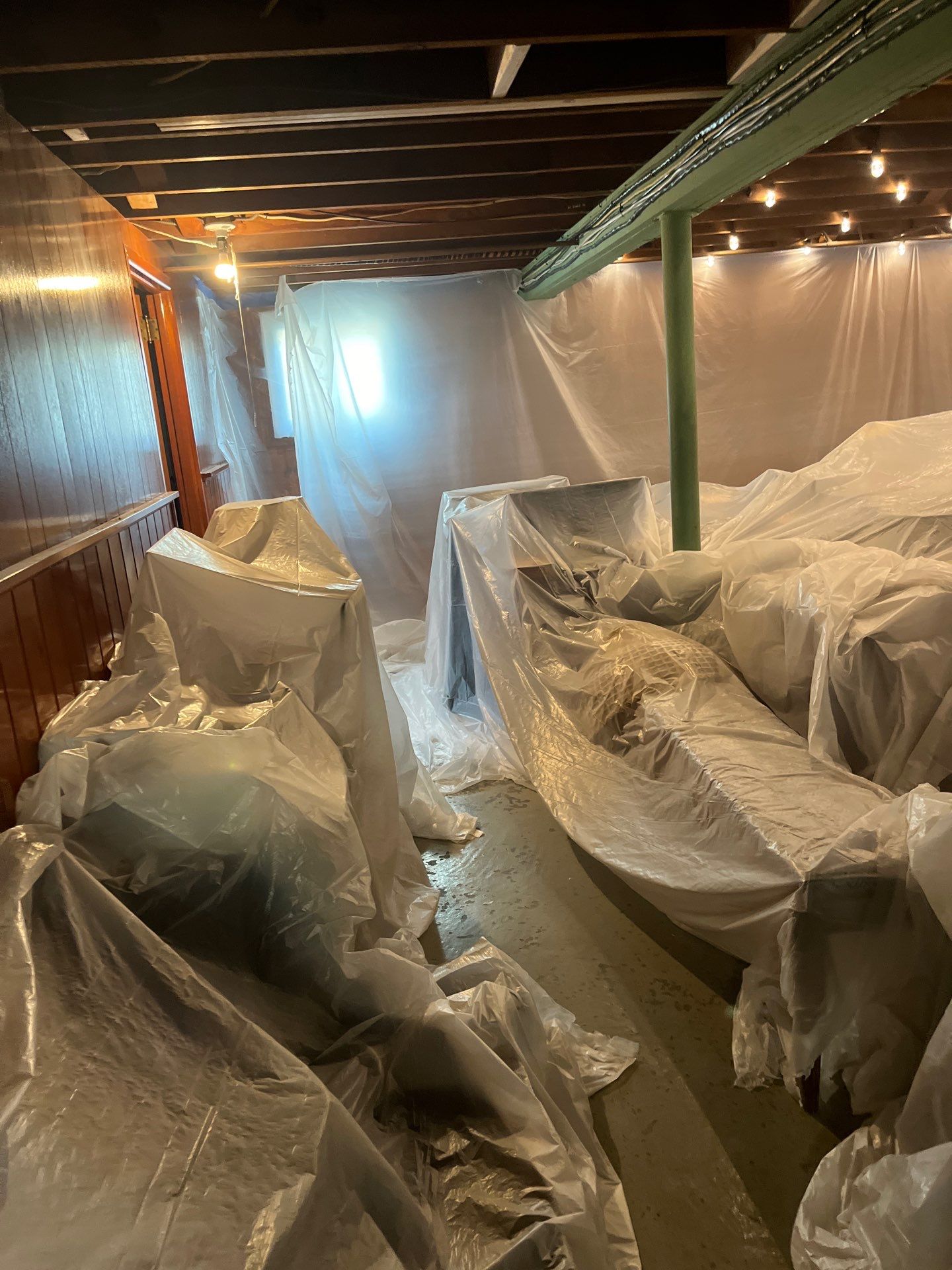 Attic Insulation using open cell spray foam by NYS Foam & Energy