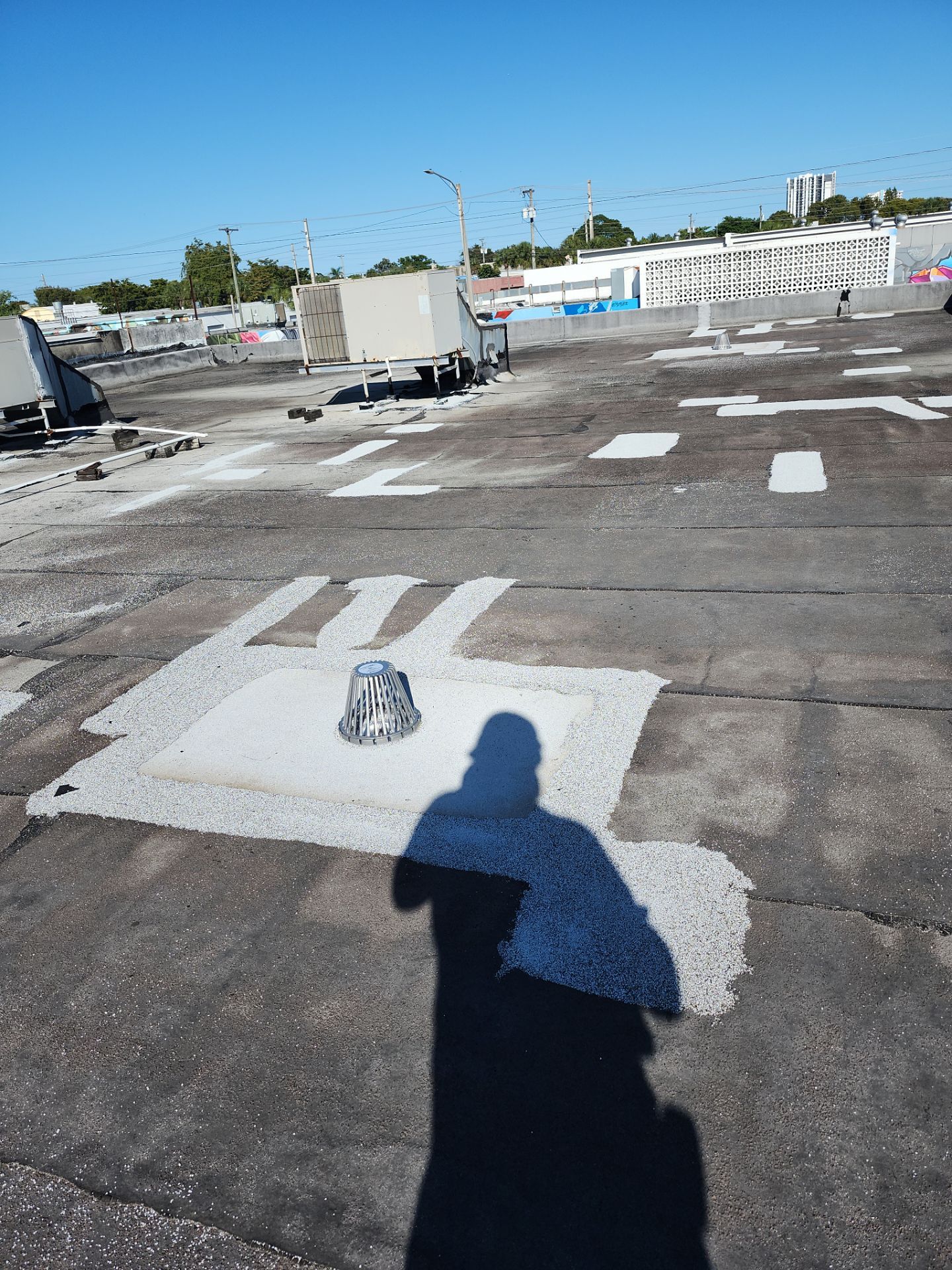 Flat Roof Repair on Commercial building in Fort Lauderdale by Aastro Roofing