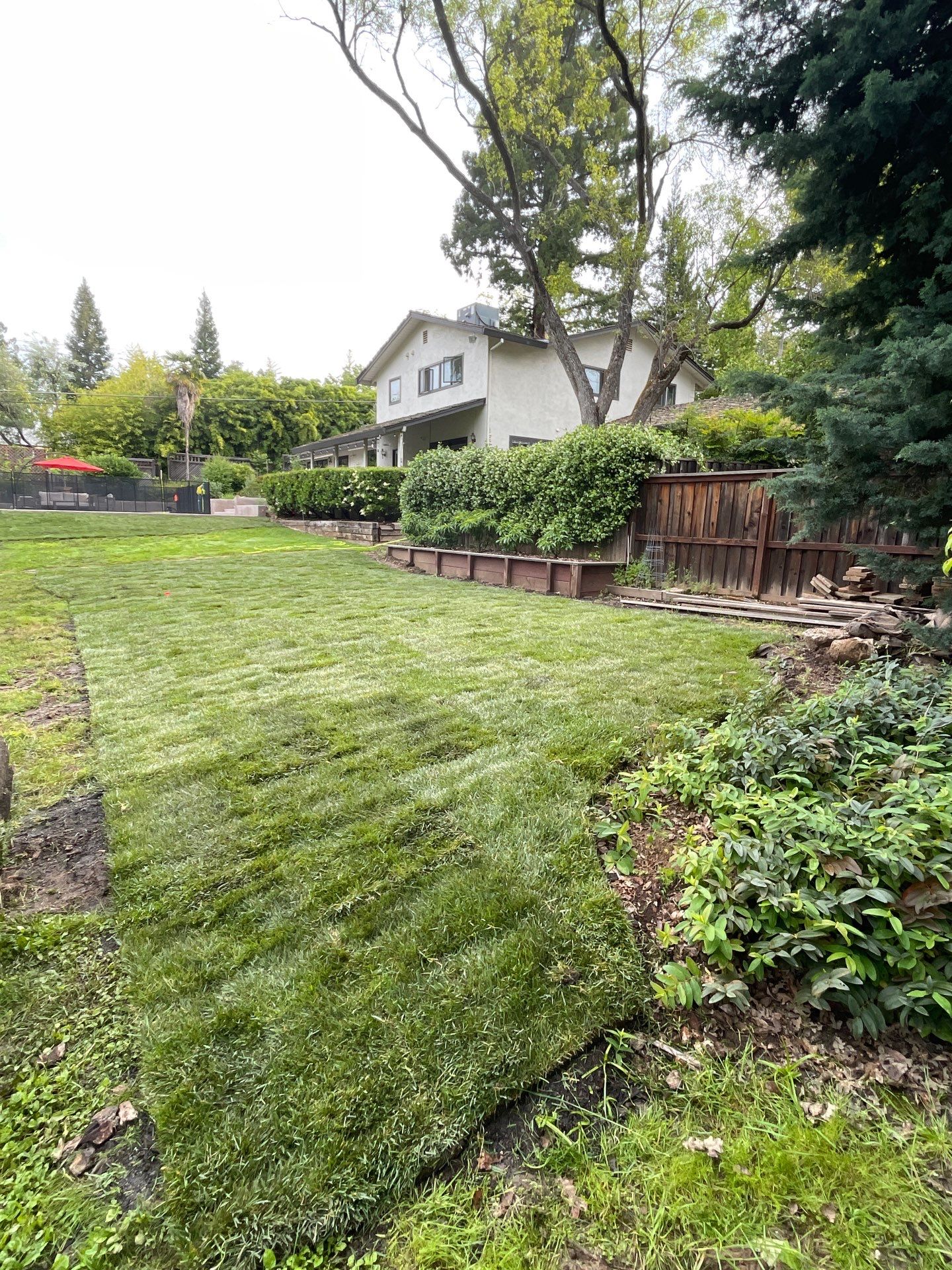 Project in Fair Oaks by A - G Sod Farms