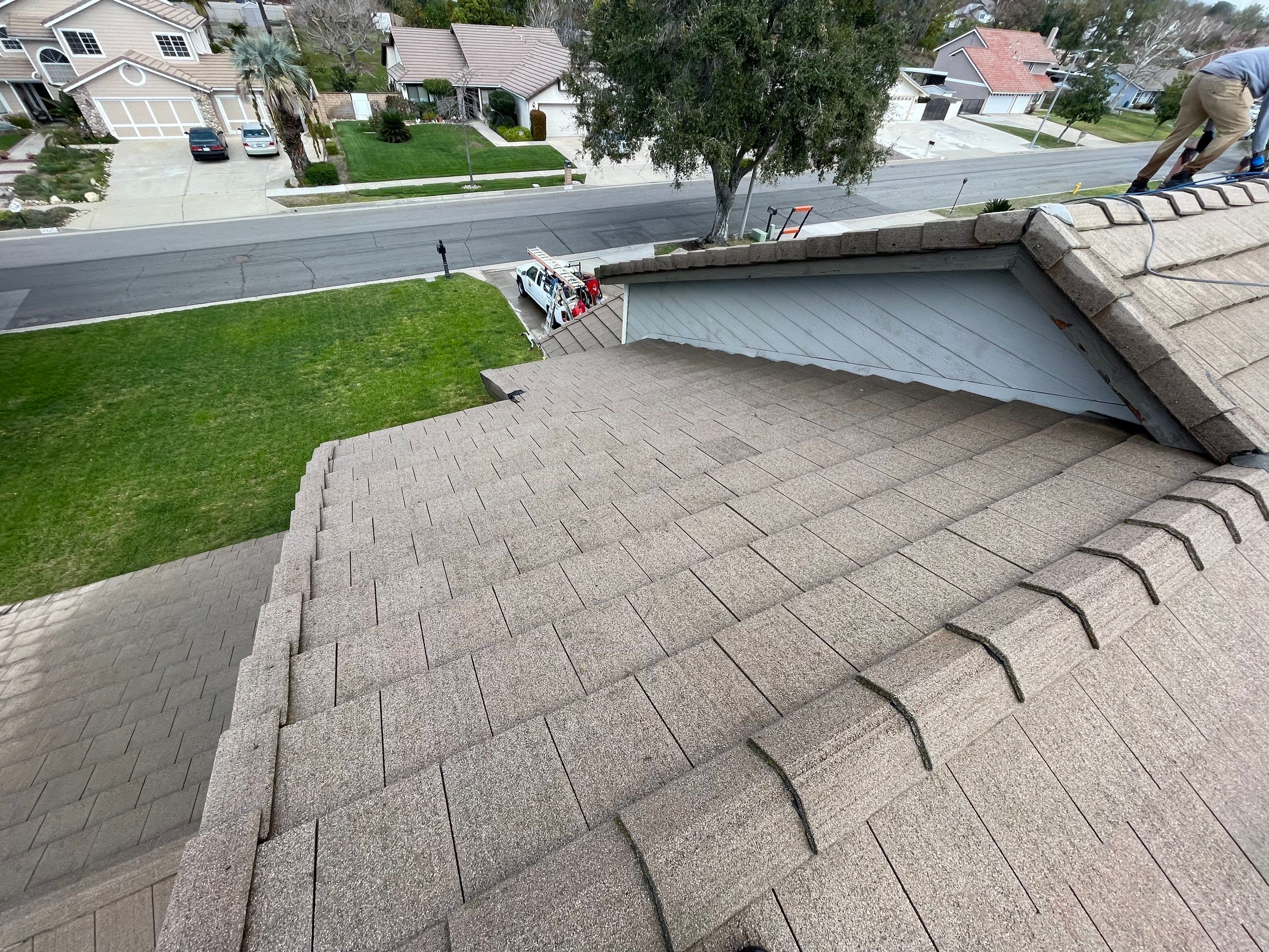 Roof Washing in Rancho Cucamonga Ca by Palm Coast Solar Cleaning