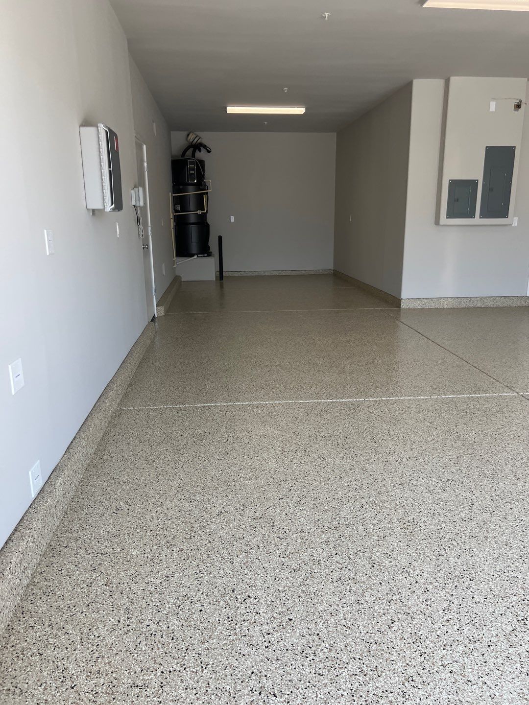 Garage Concrete Coating in Lathrop by Lancaster Painting