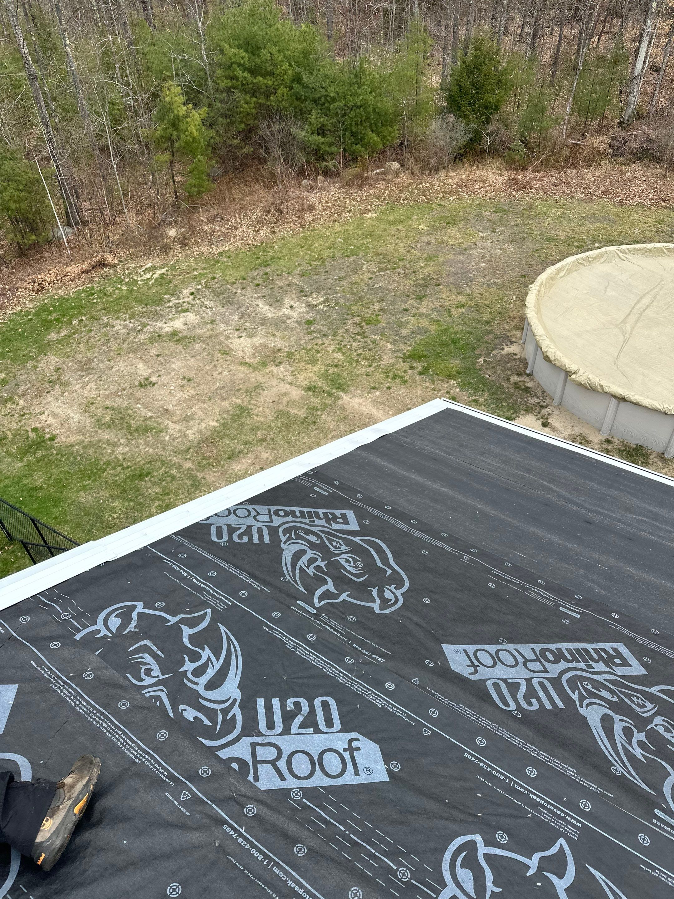 🏡 Multi-Story Roof Installation – Raymond, NH by Tall pine roofing