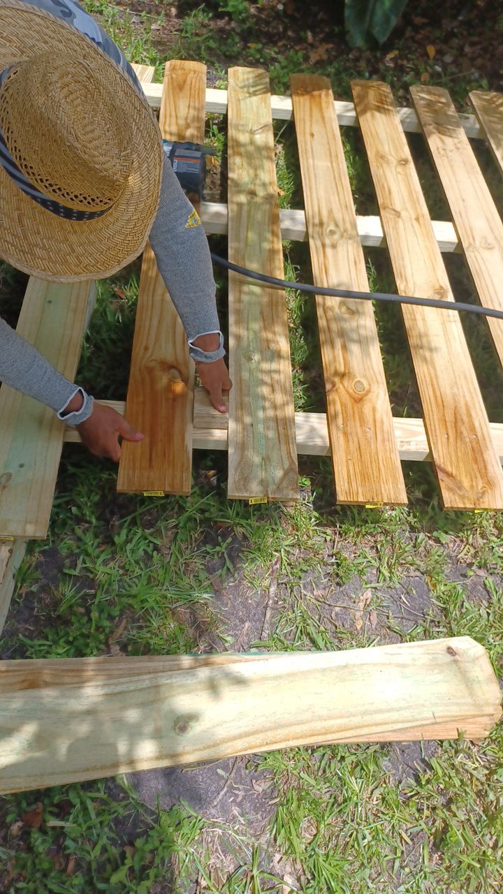 Nokomis, FL 6ft. Tall Treated Wood Shadowbox  by Asap fence and gates, LLC