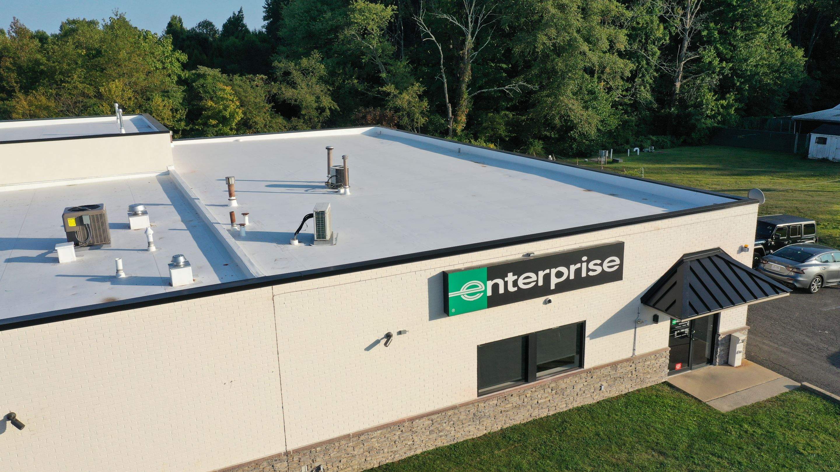 Commercial Roofing Installation using GAF TPO by All Site Roofing