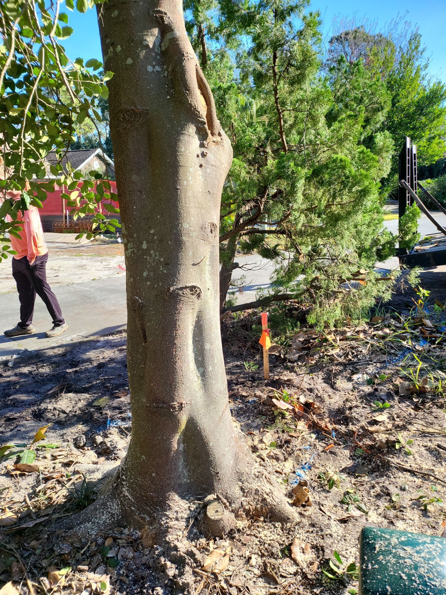 8' PRIVACY WOOD WITH 2 3/8 POUNDED POST  by Hip Square Fence Inc.