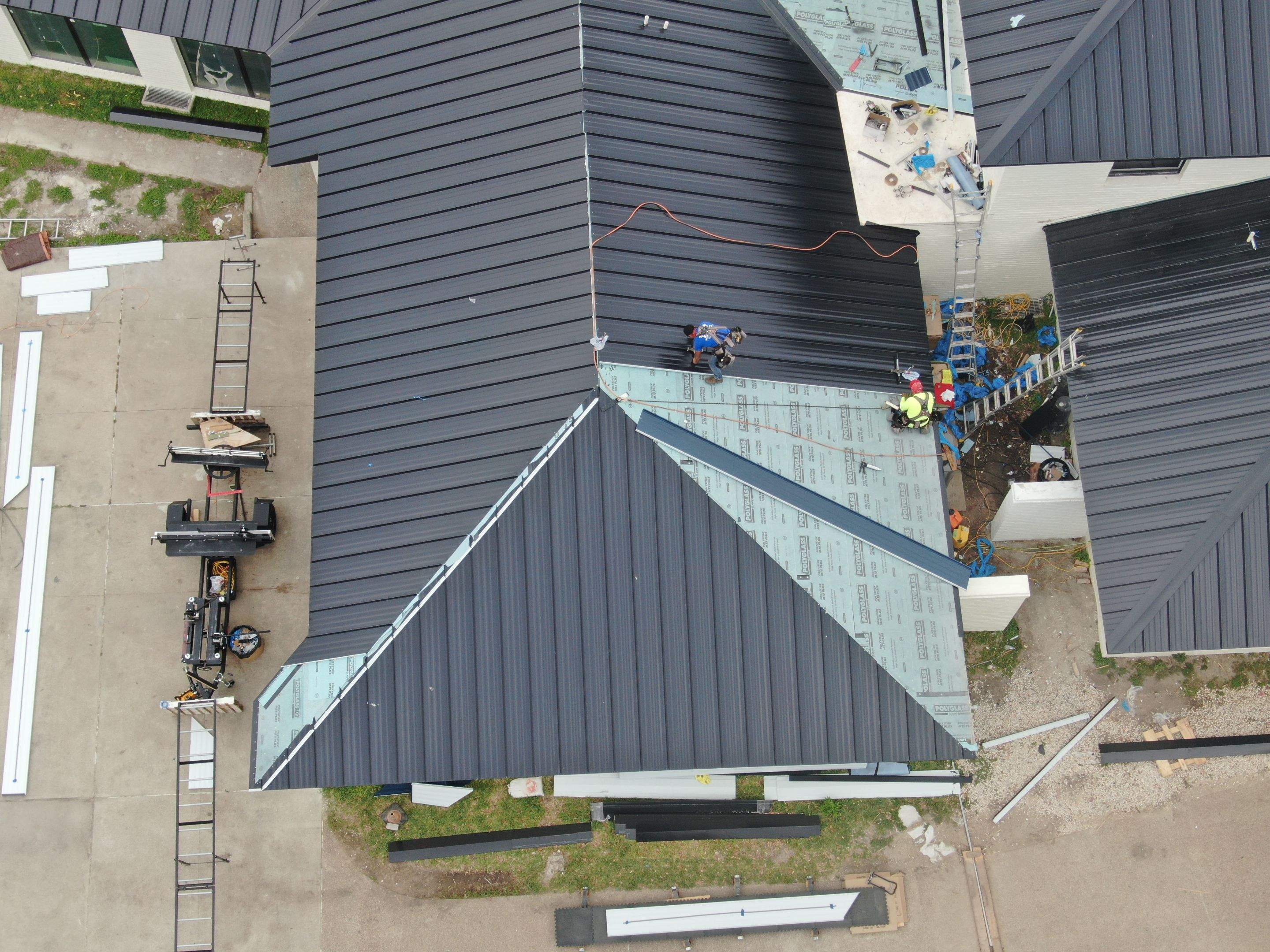 Megalodon Metal Roof on Corpus Bay by Bayfront Roofing and Construction