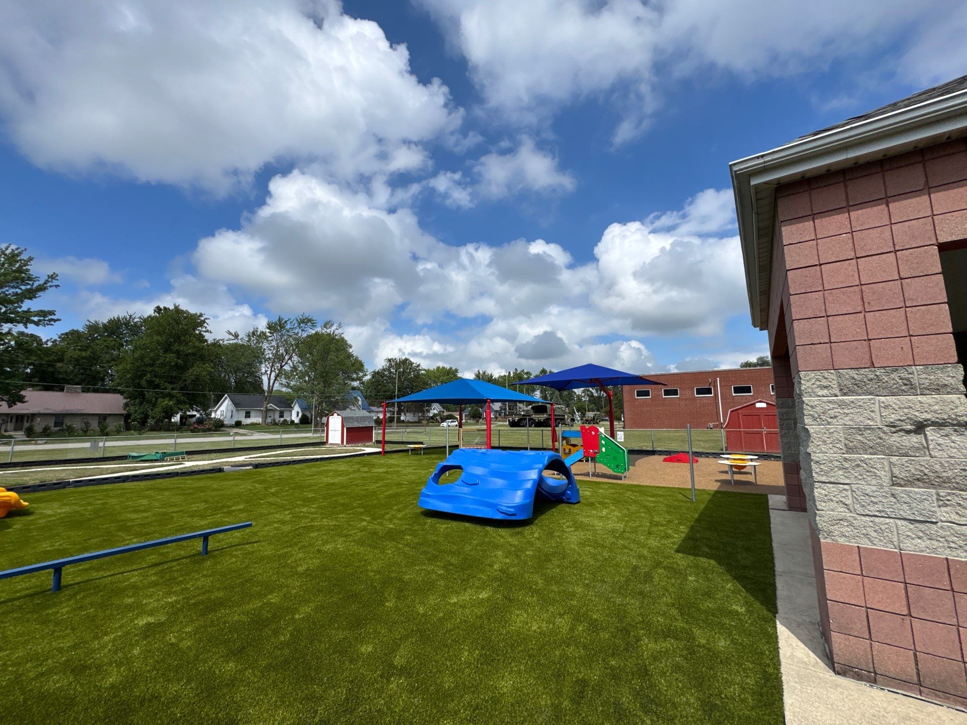 Playground Grass in Portland, IN by ForeverLawn NEIN/INDY