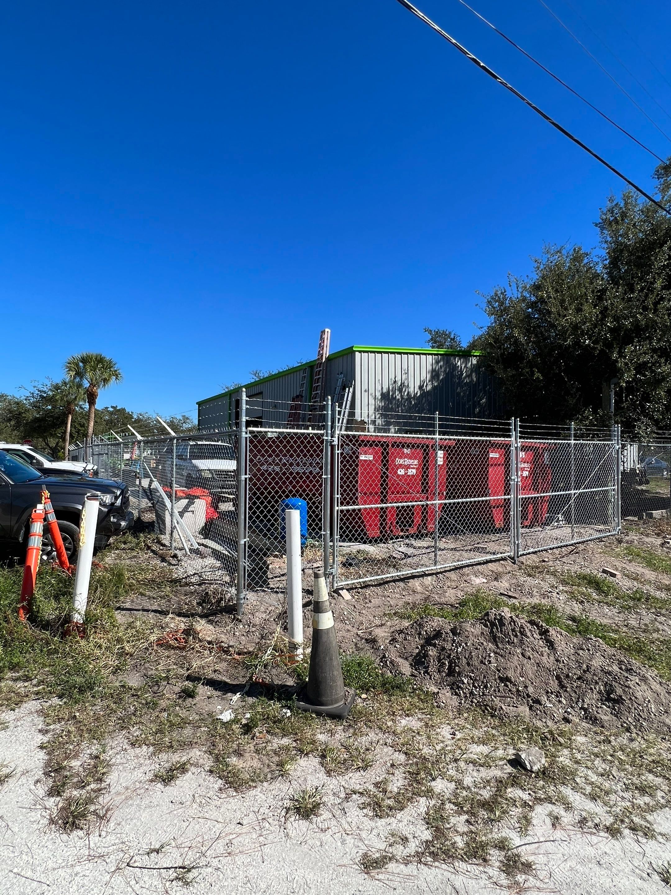 Commercial Fence Installation using Aluminum Estate Gate by Asap fence and gates, LLC