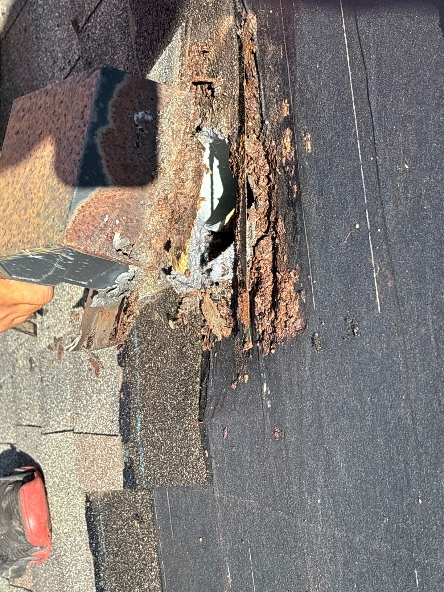 Hail Damage using Owen's Corning Duration (Lifetime) Shingles by Roof Repair Company