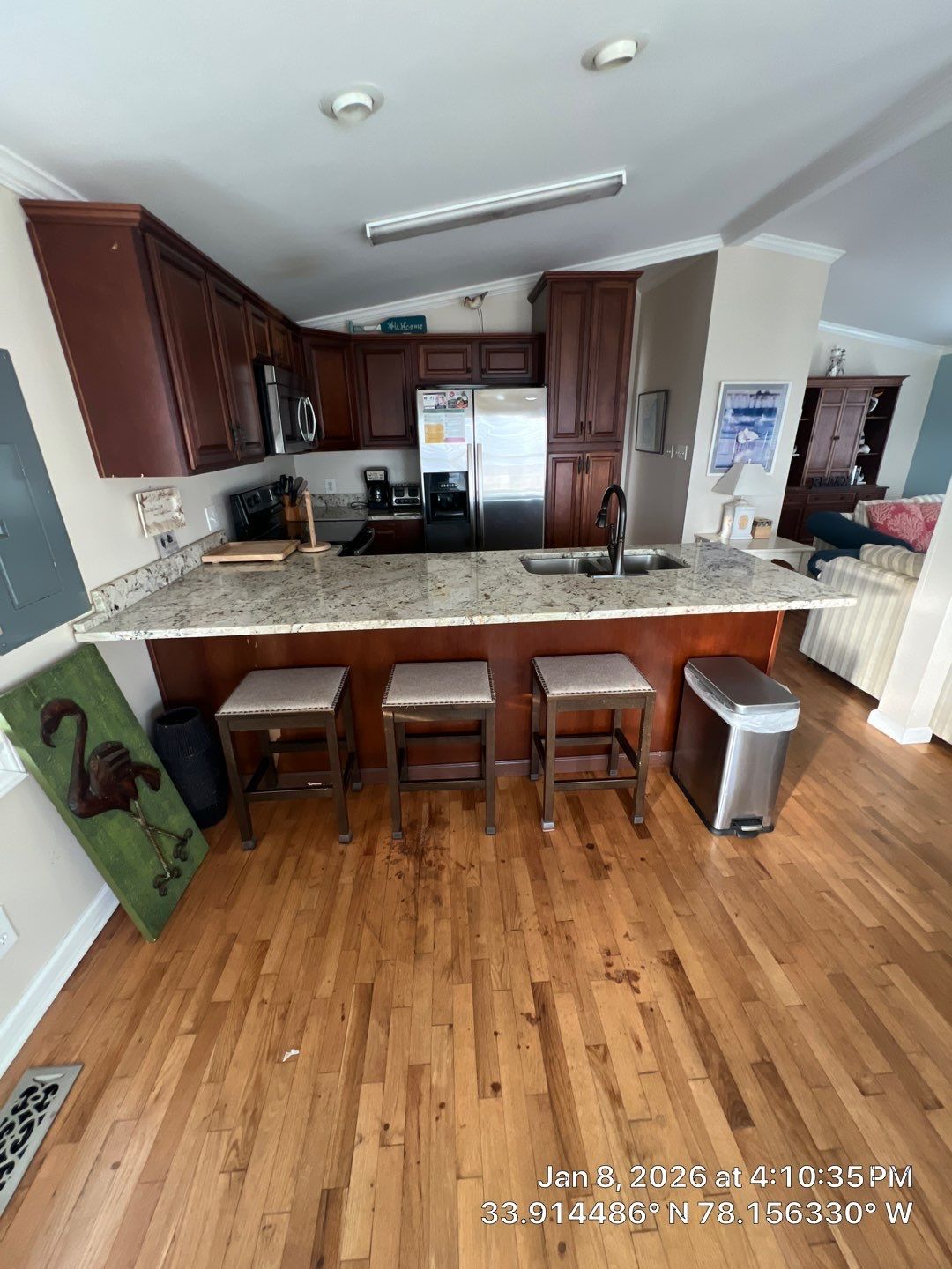 Caving Floors - LVP Structural Floor Repair in Oak Island, NC by Licensed General Contractor by RGR Construction and Roofing, LLC