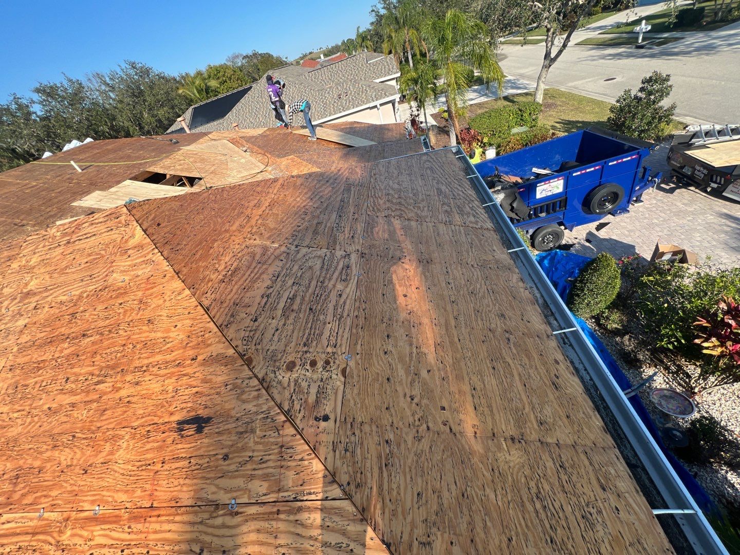 Residential Roofing Installation using Owens Corning Duration Shingles by Four Peaks Roofing