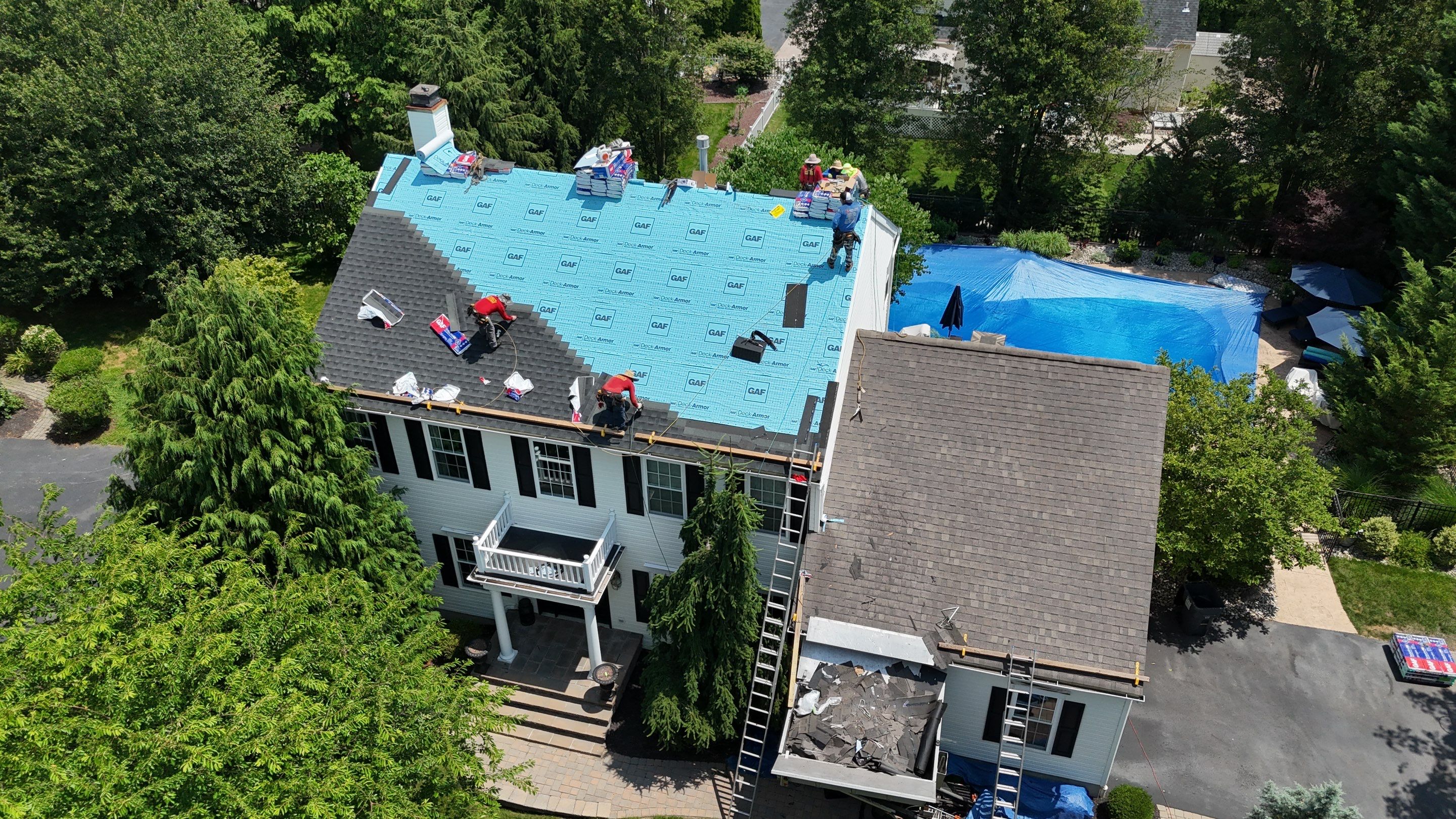 Roof Project in Greenwich Township, NJ. by All State Home Improvement Inc.