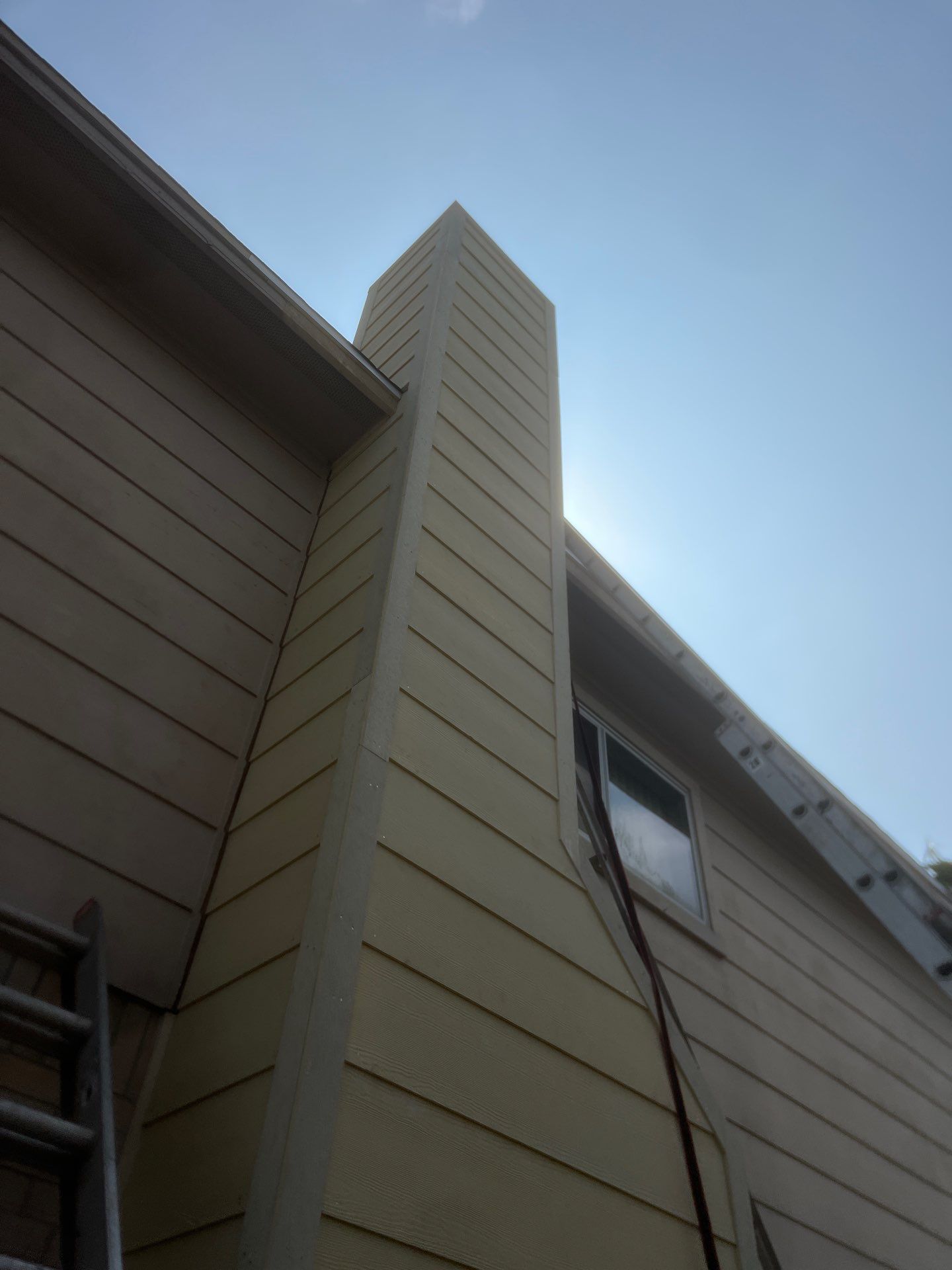 Chimney looks good but its BAD! by Bayfront Roofing and Construction
