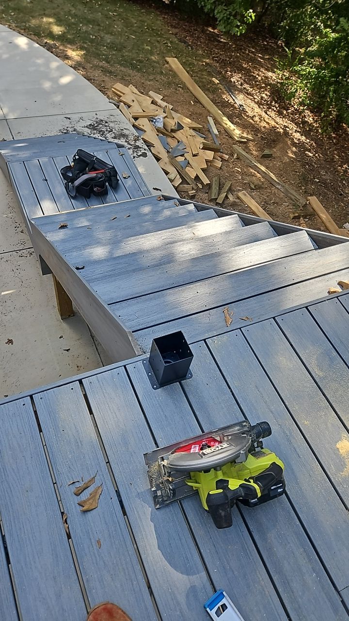 South Trace Lane - Deck Installation and Chimney Repair by Pillar and Pine