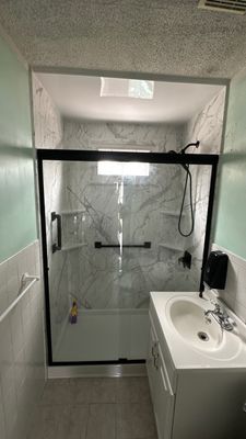 Tub to Walk-In Shower Installation in East Hartford, CT