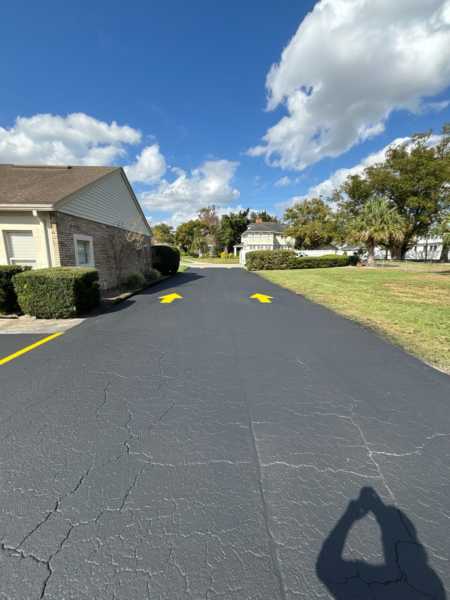 Asphalt Repair, Sealcoating & Line Striping at Beacon Hill Fellowship by Everline Coatings & Services - Southwest FL