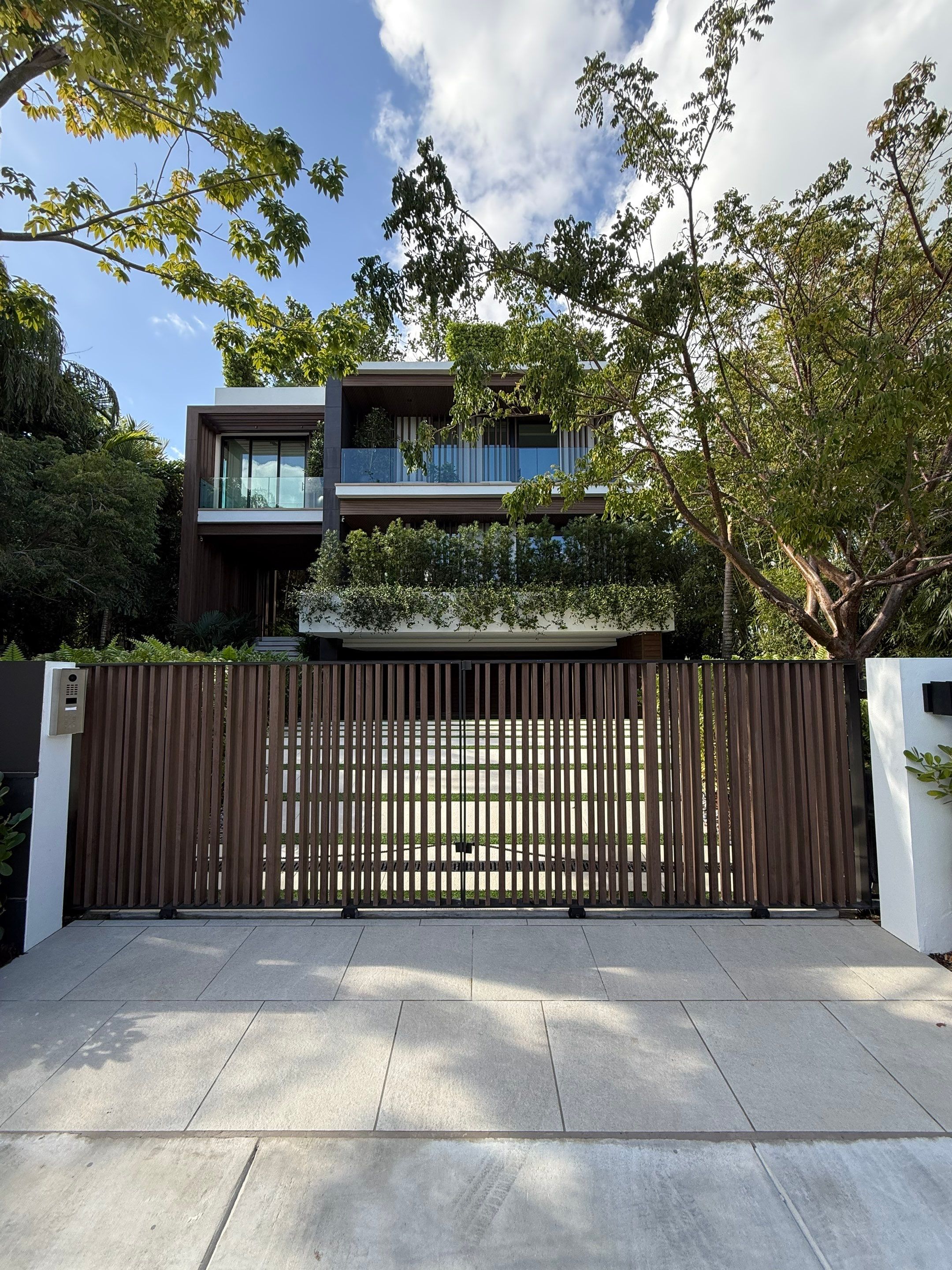 Private Home Miami Beach by Toledo Iron Works