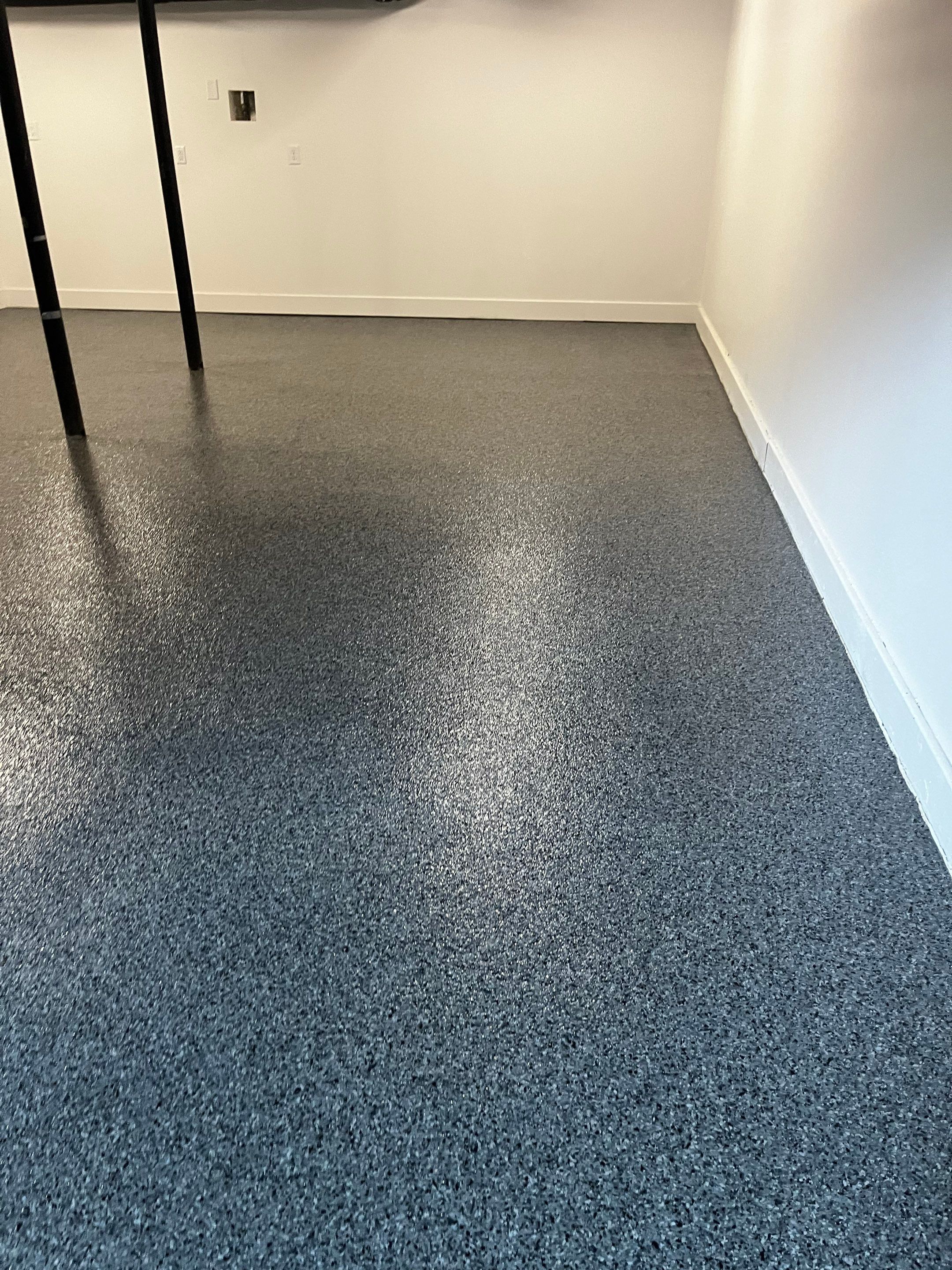 Garage Floor Coating using Nightfall by My Garage Floor Guys