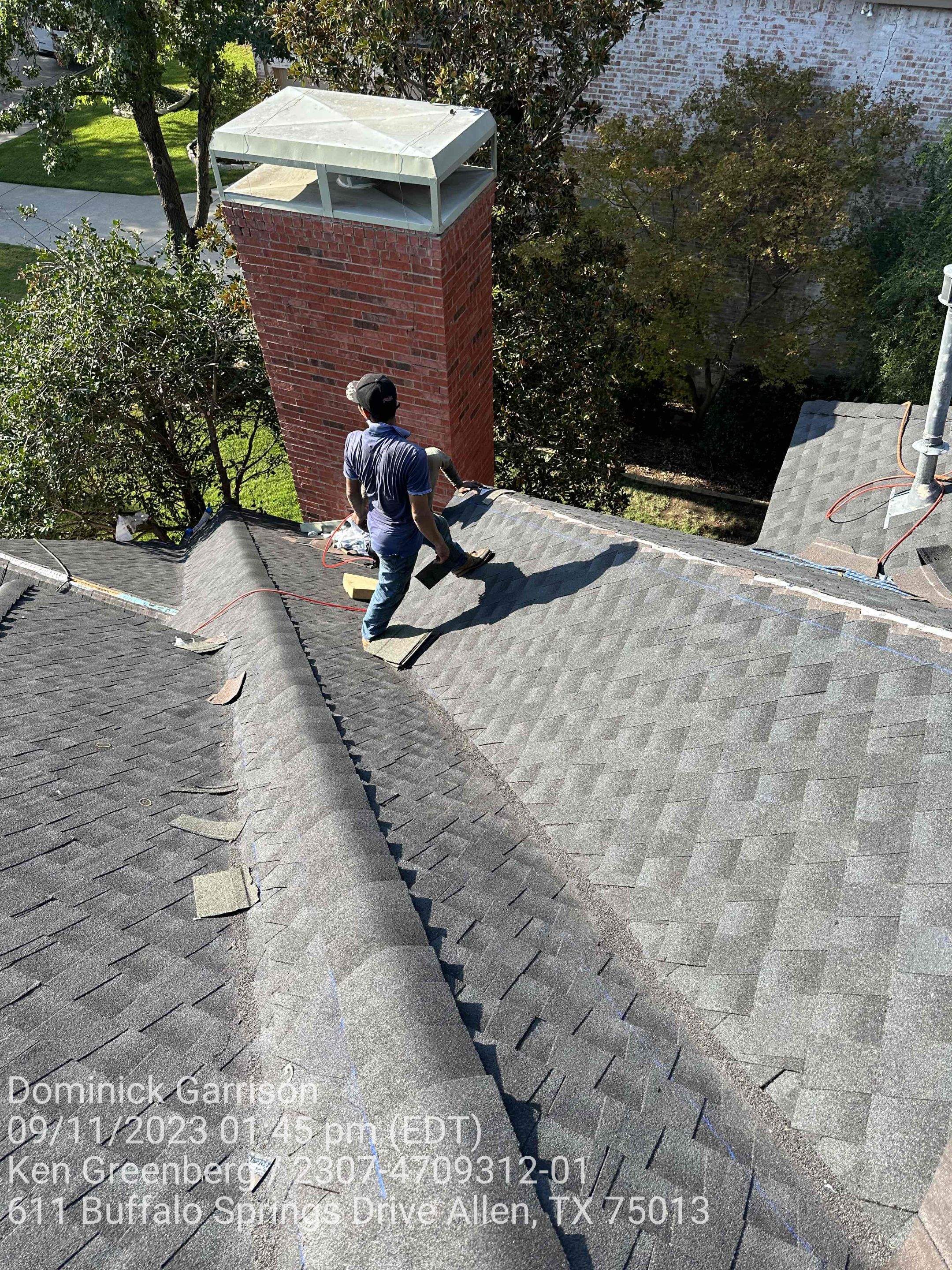 Project in Allen by Zeus Exteriors