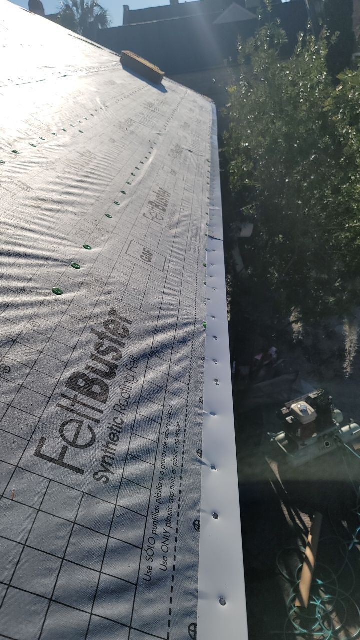 Residential Roofing Installation using Roof Replacement by American Roofing & Construction LLC