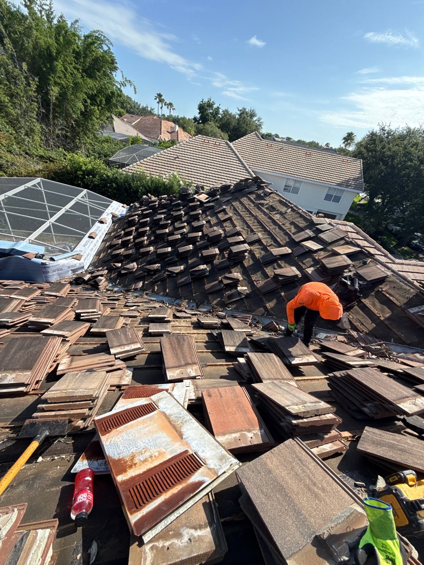 Tile Roofing Replacement in Orlando by Fortified Roofing Solutions Corp.