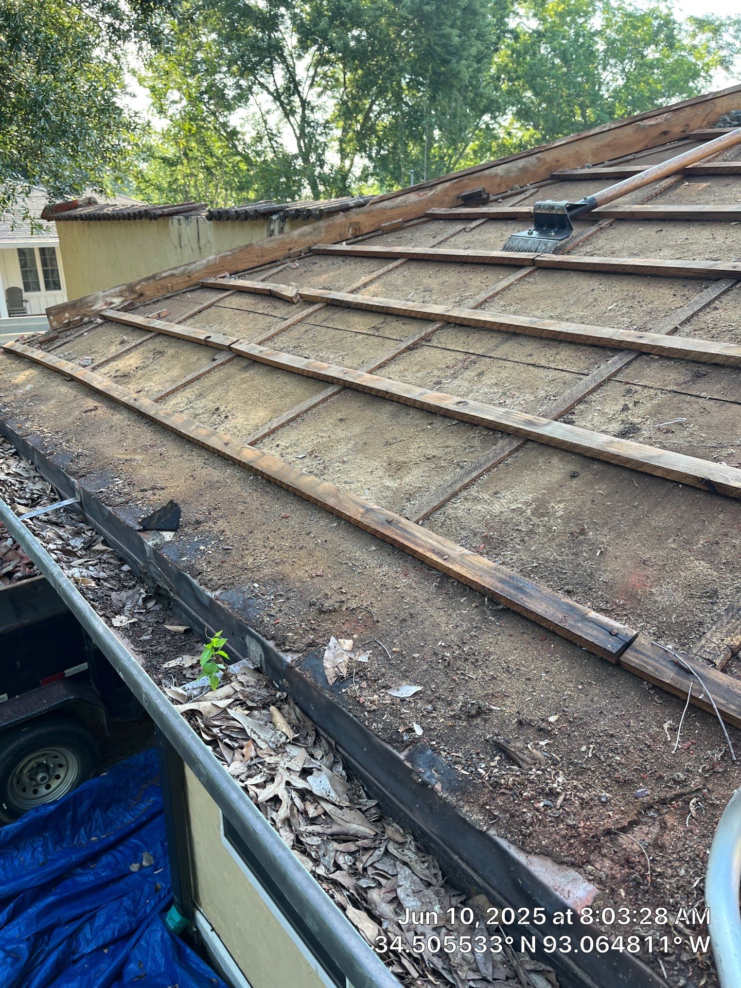 Asphalt Shingle and Flat Roof Replacement in Hot Springs by Temple Roofing and Exteriors