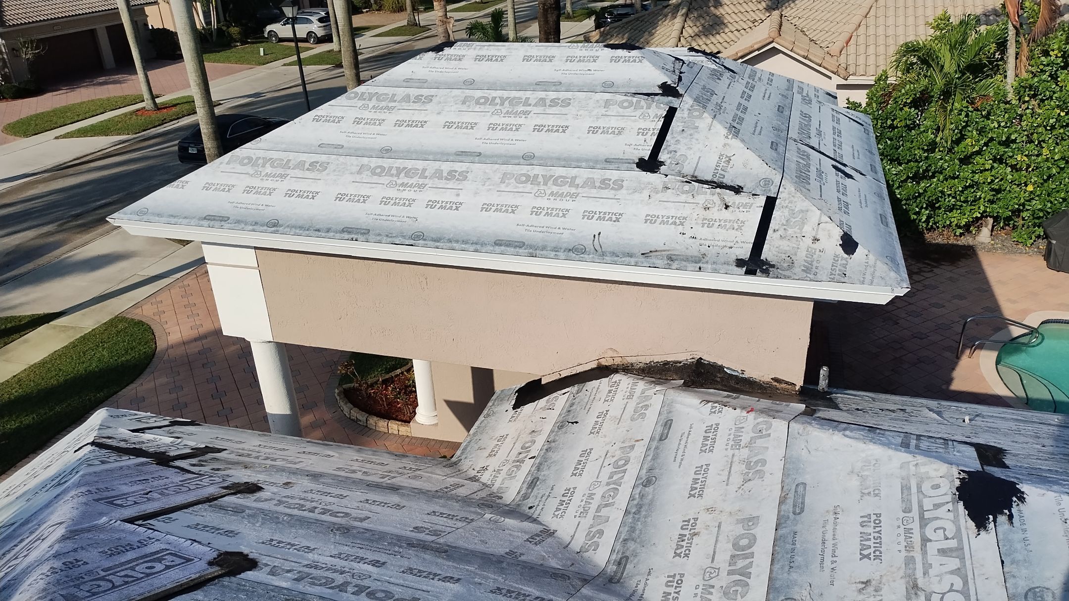 Residential Roofing Installation using Eagle Roofing Tile by BLUES BROTHERS ROOFING