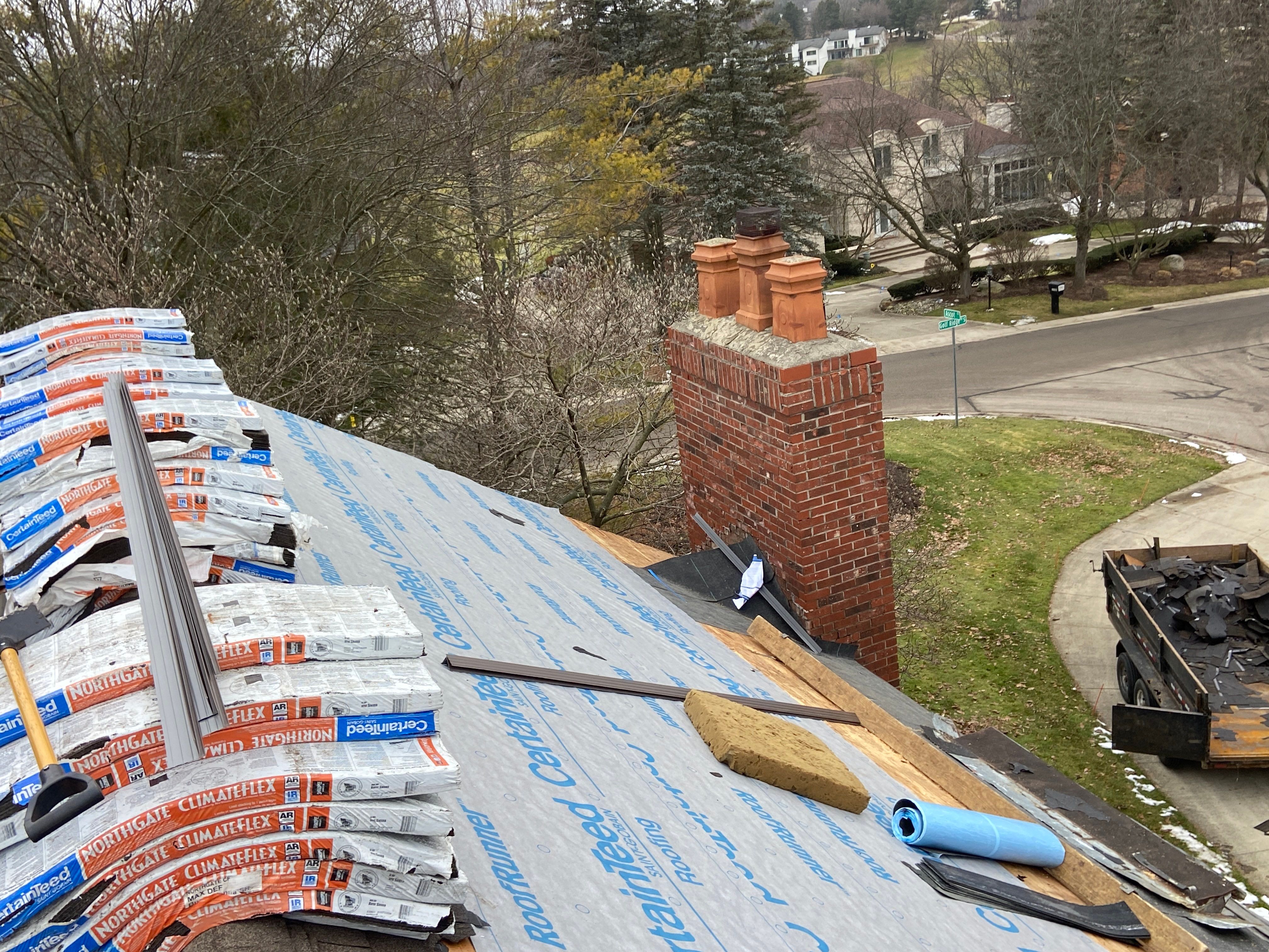 Roof Replacement using CertainTeed Landmark by 180 Contractors