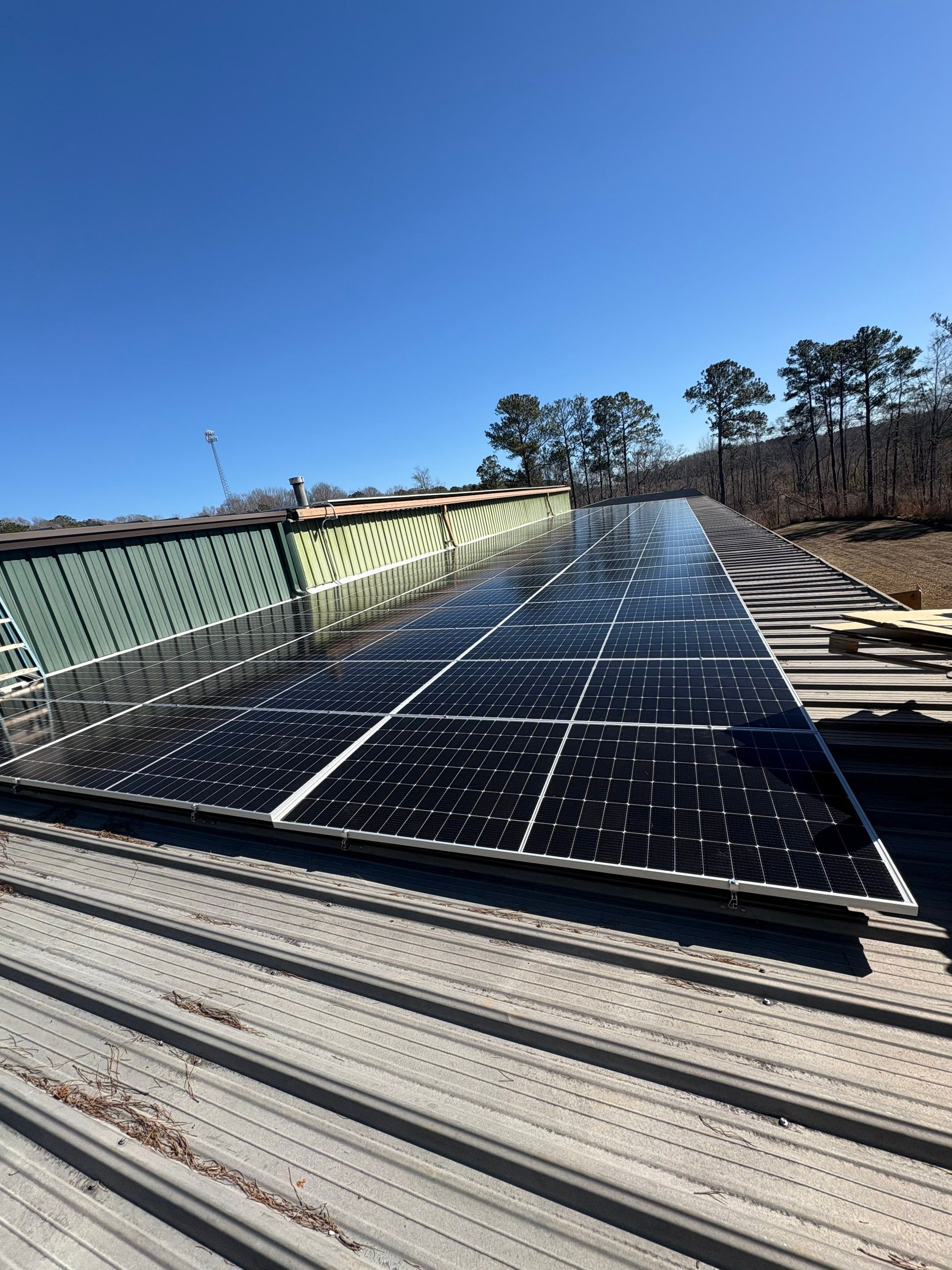 Commercial Project in Griffin by Zero Grid Power Solutions