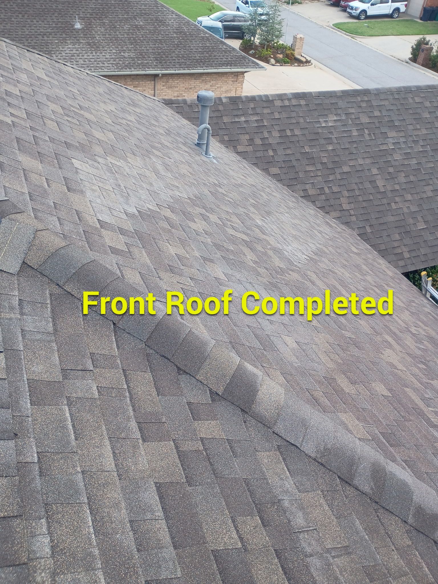 Yukon Residential Roof Replacement with  Malarkey Vista Class 4 Shingles by Z Construction & Roofing, LLC