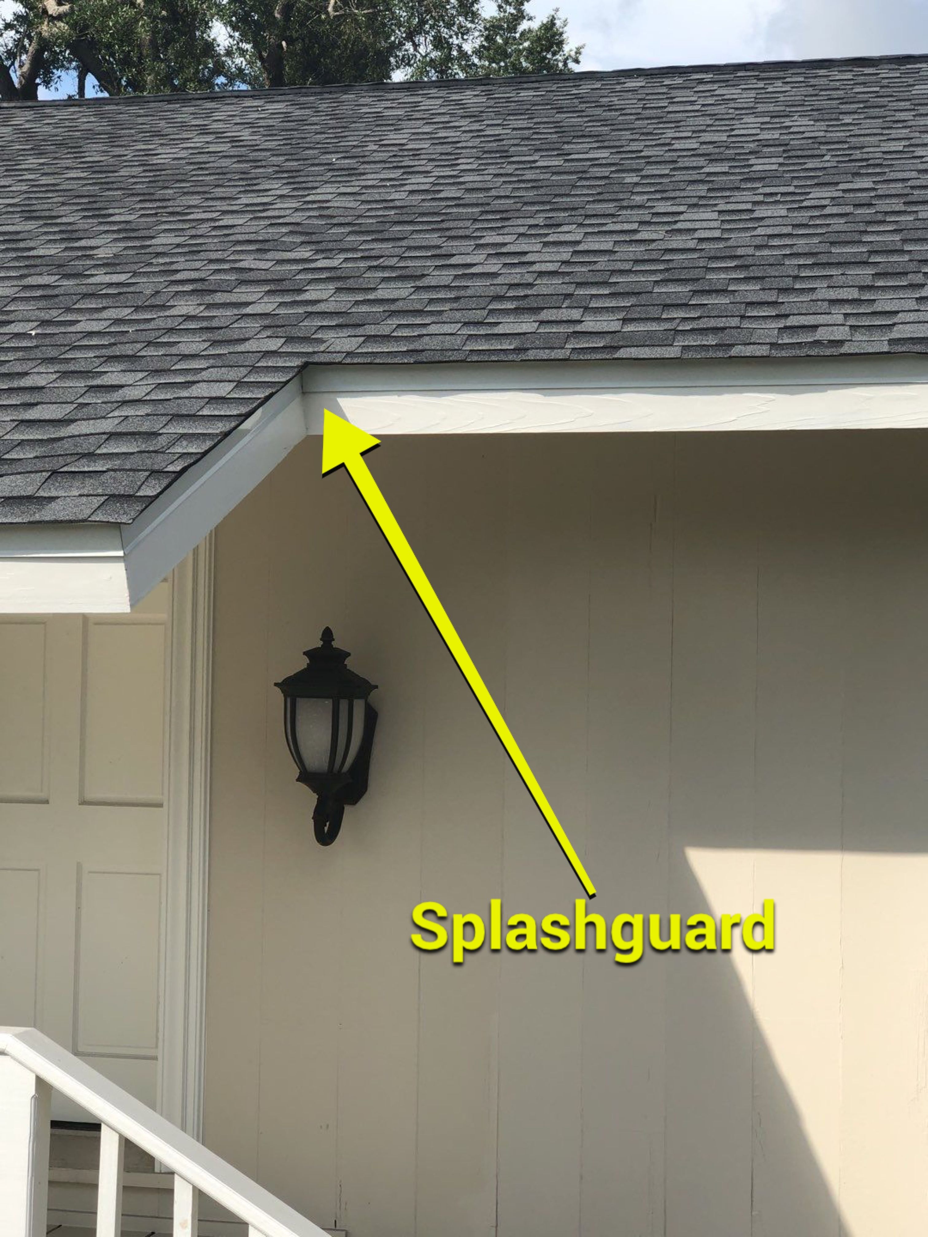 Seamless Gutter Installation using White K-Style Gutters by Gutter Professors