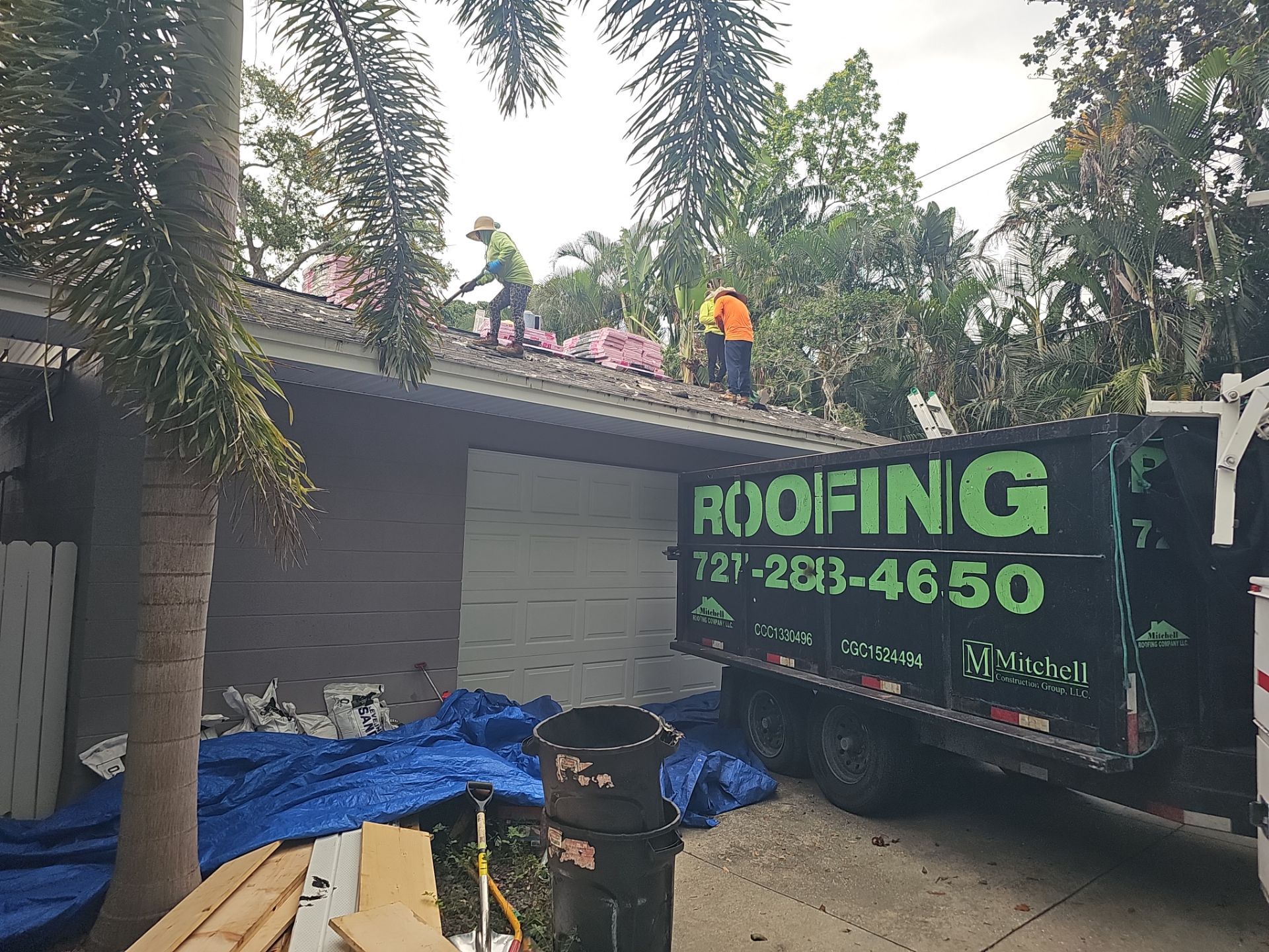 Project in St. Petersburg 33703 by Mitchell Roofing Company LLC 