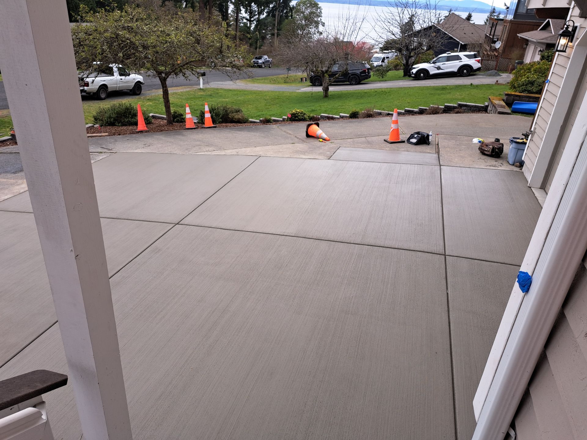 Concrete Driveway Renovation | Freeland  by Jireh Asphalt & Concrete Inc 