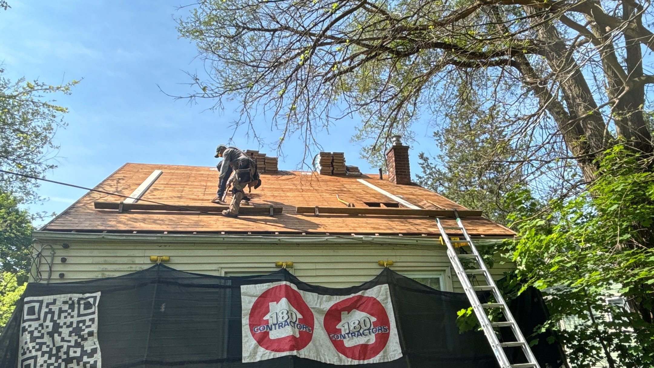 Roof Replacement using CertainTeed Landmark by 180 Contractors