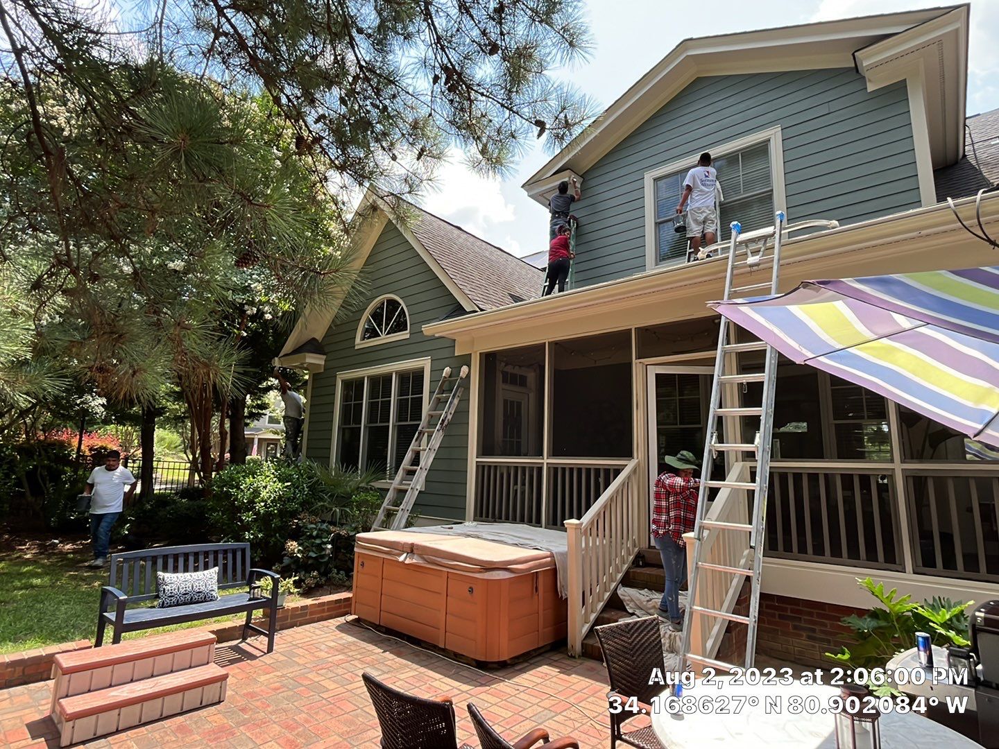 Exterior Trim Paint Project by Geaux 2 Guy, LLC