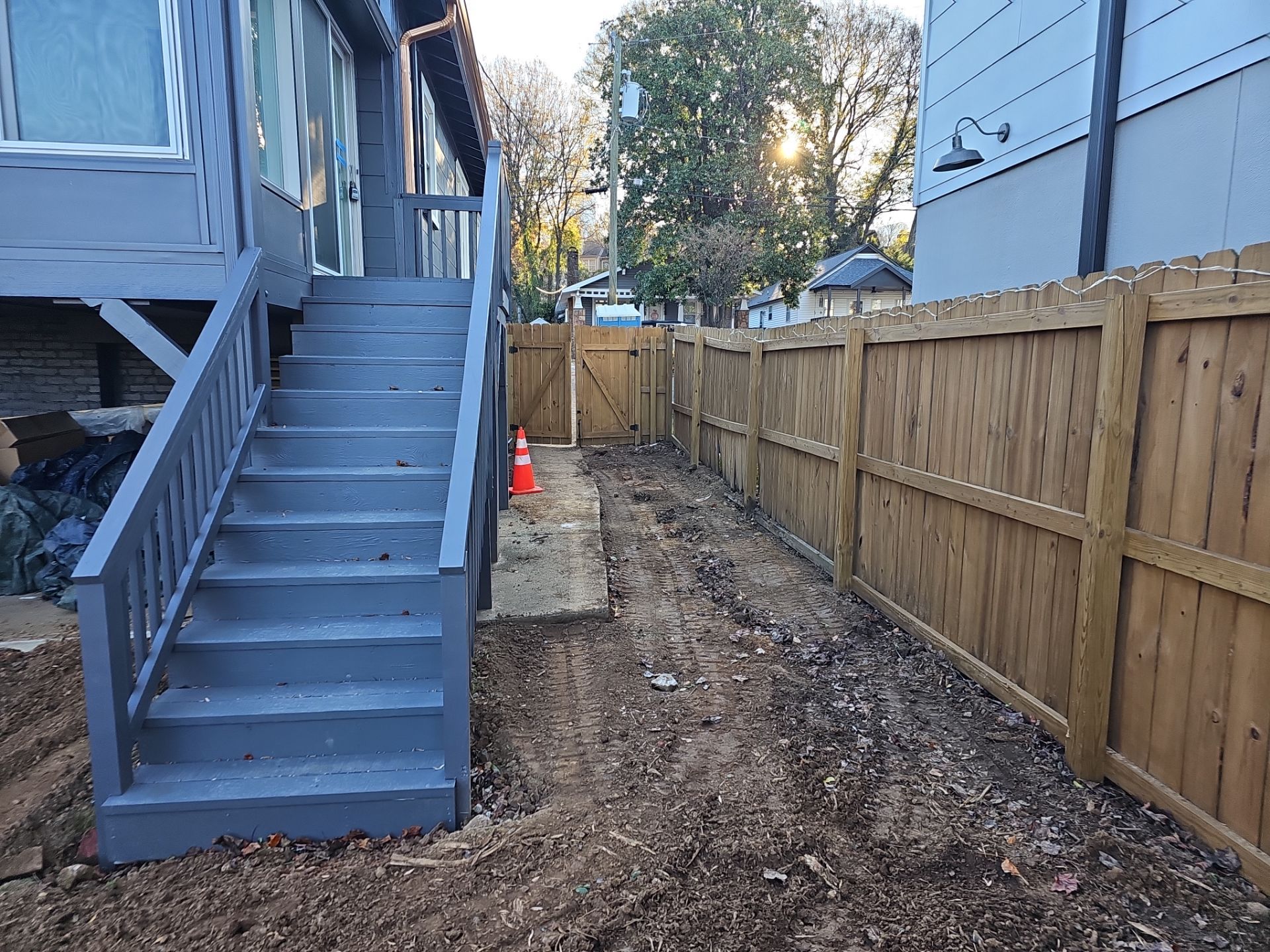 Residential Landscape Project Design/Build - (Custom Builder) by Carolina-Metro Landscape, Inc