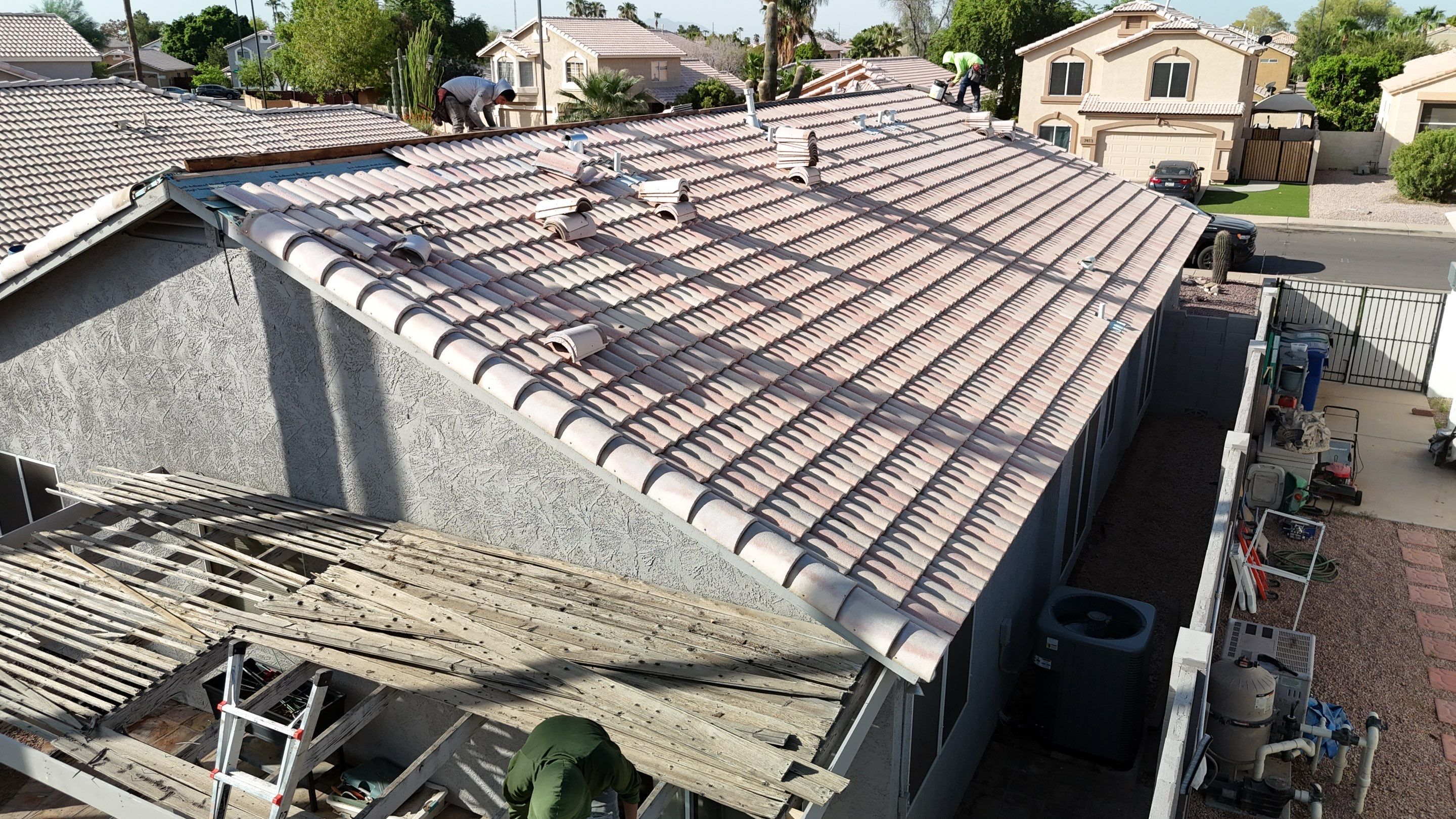 Project in Mesa, AZ by Saint Roofing