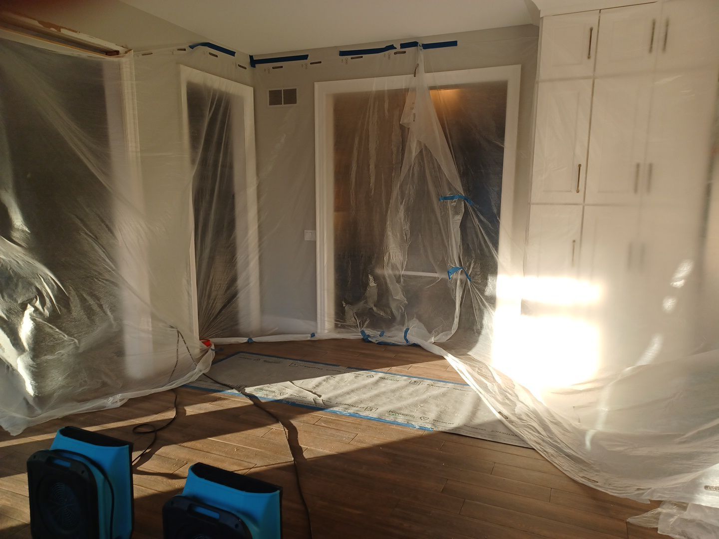 Project in West Bloomfield by EzDry Water Mitigation & Property Restoration