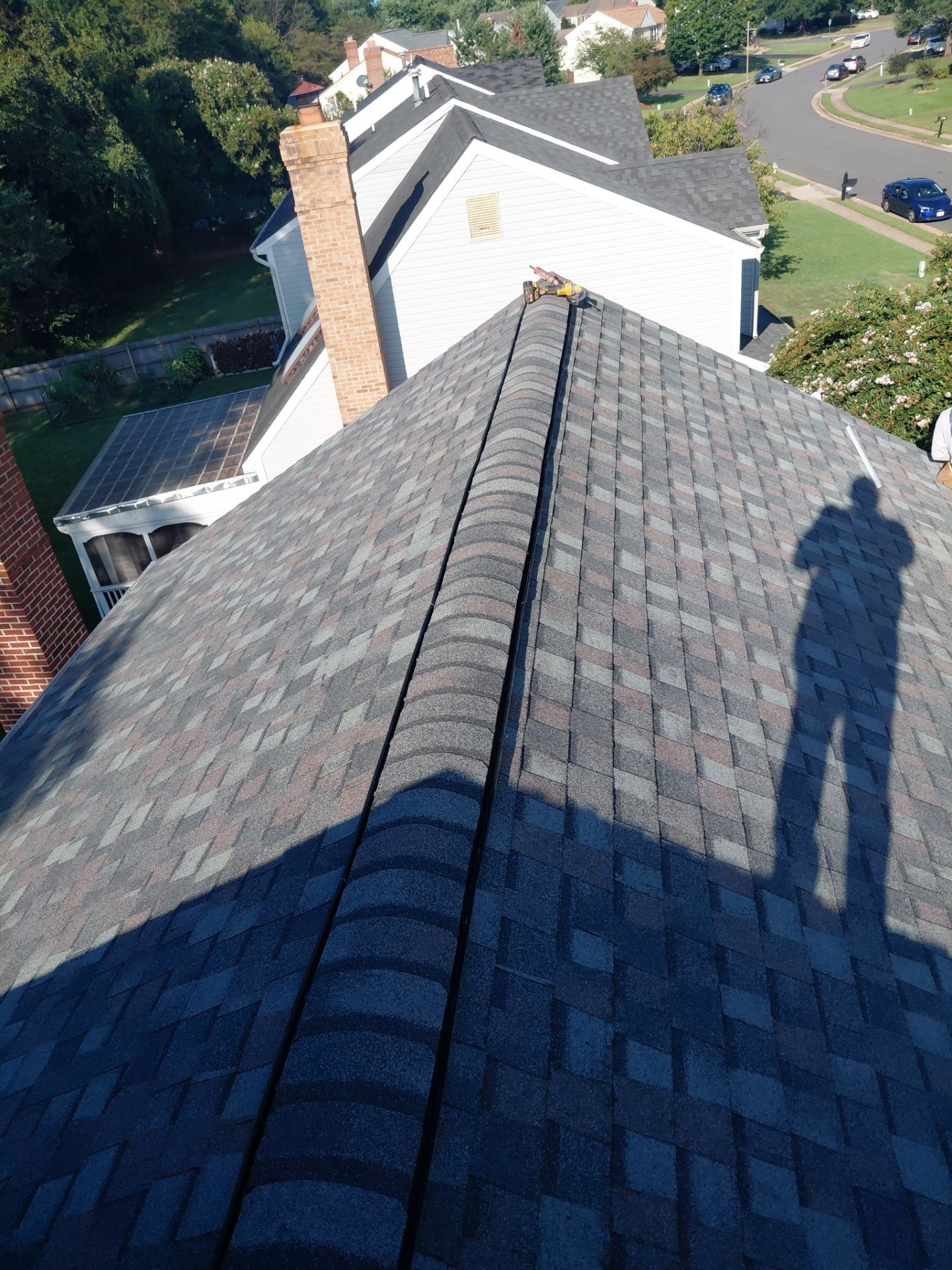 Manassas: Residential Roof Replacement with CertainTeed Landmark Pro in Colonial Slate  by RM Banning, Inc.